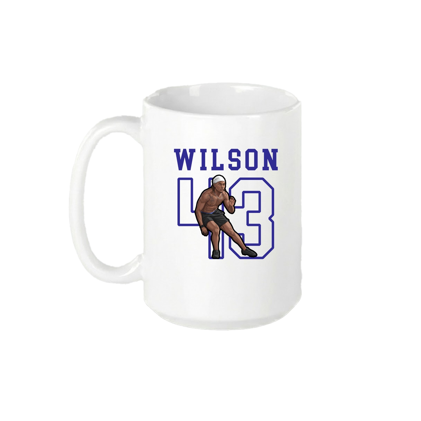 15oz Coffee Mug — Shirsey in White