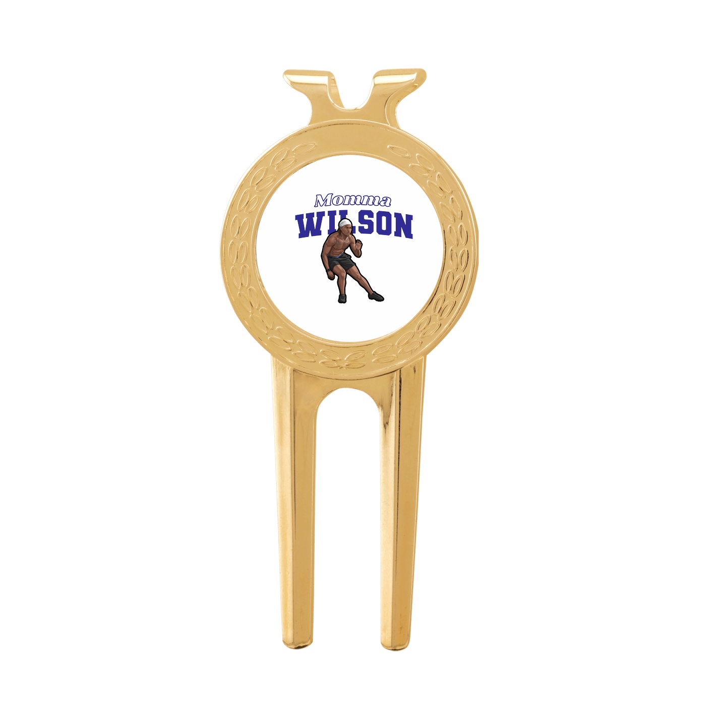 Divot Tool with Ball Marker — Mothers Day Block in Classic