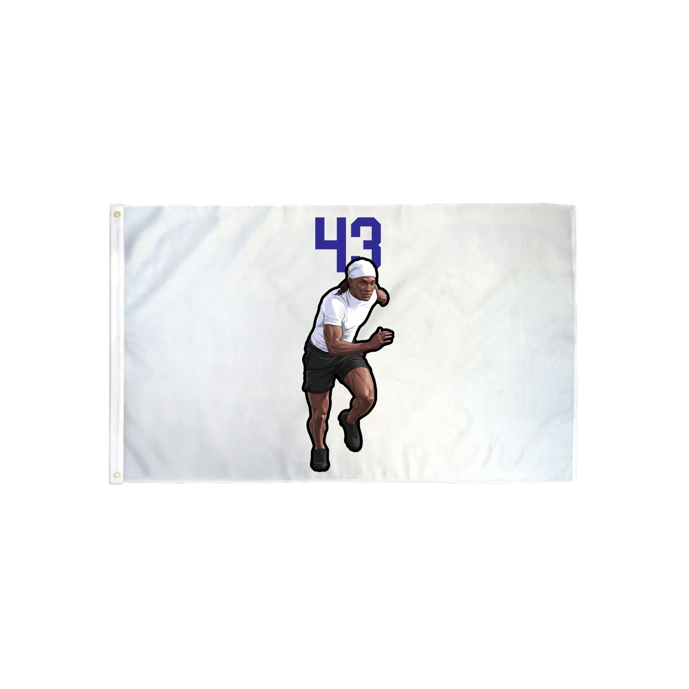 3x5 Flag — Number Top in Classic