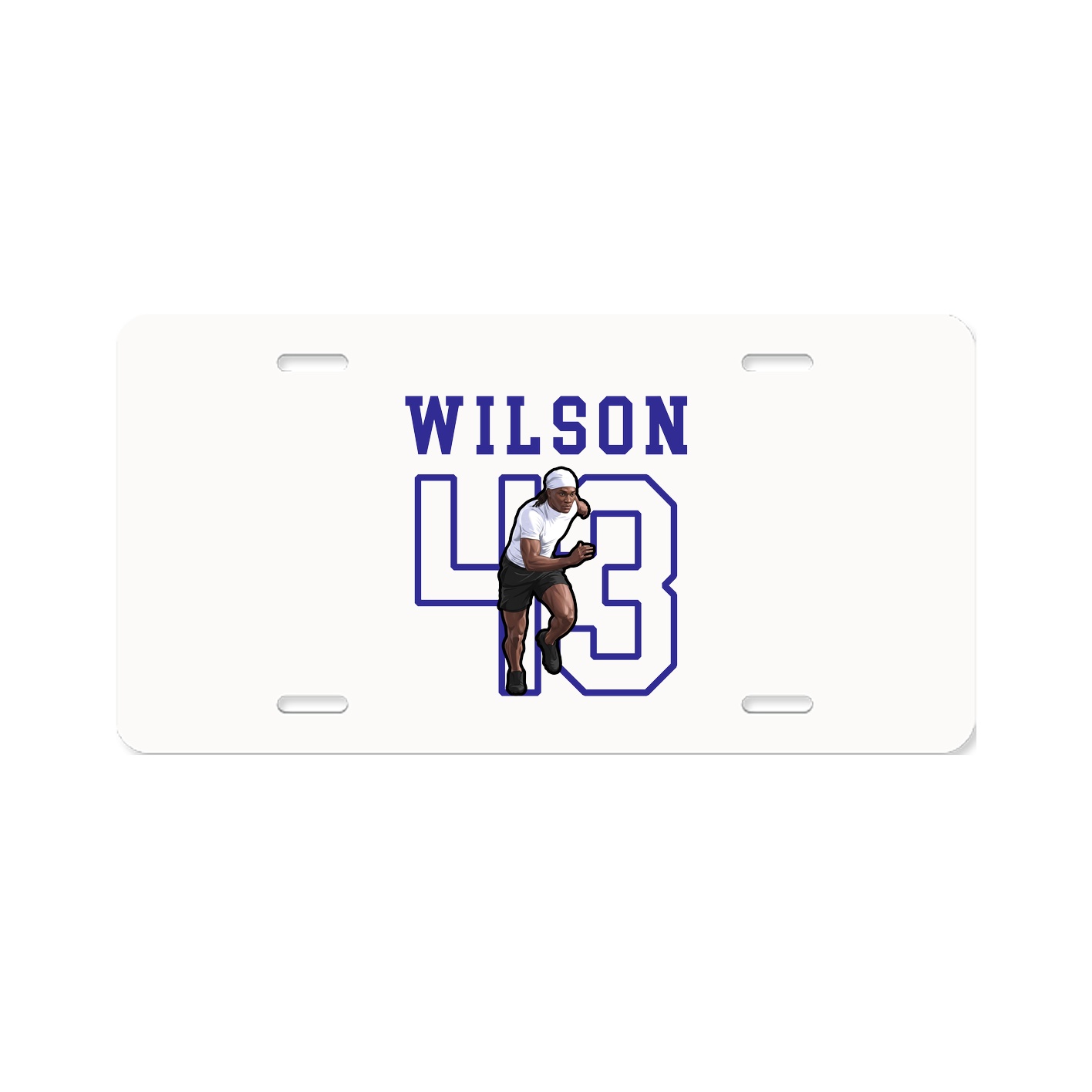 Aluminum License Plate