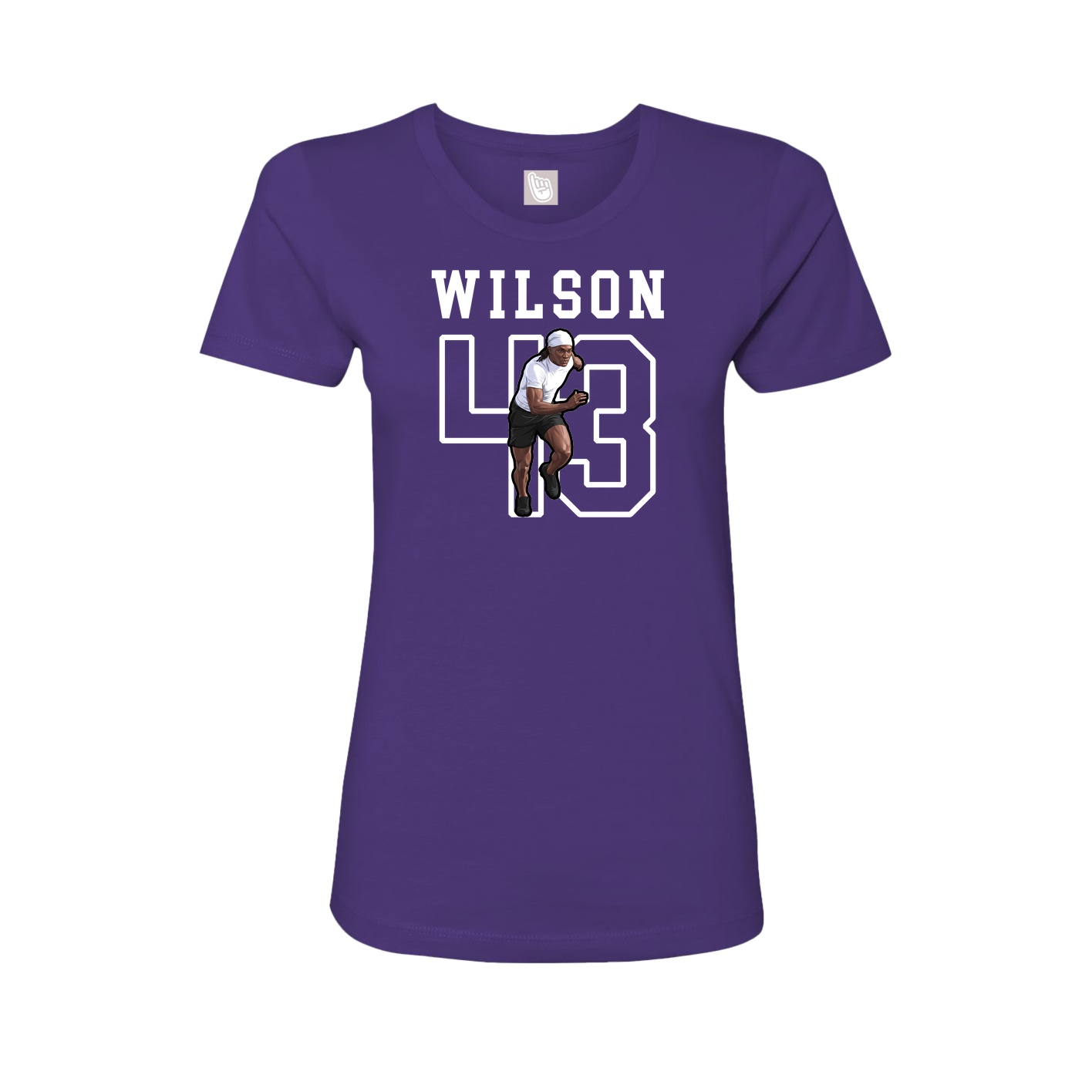 Fitted Women's Tee — Shirsey in Purple