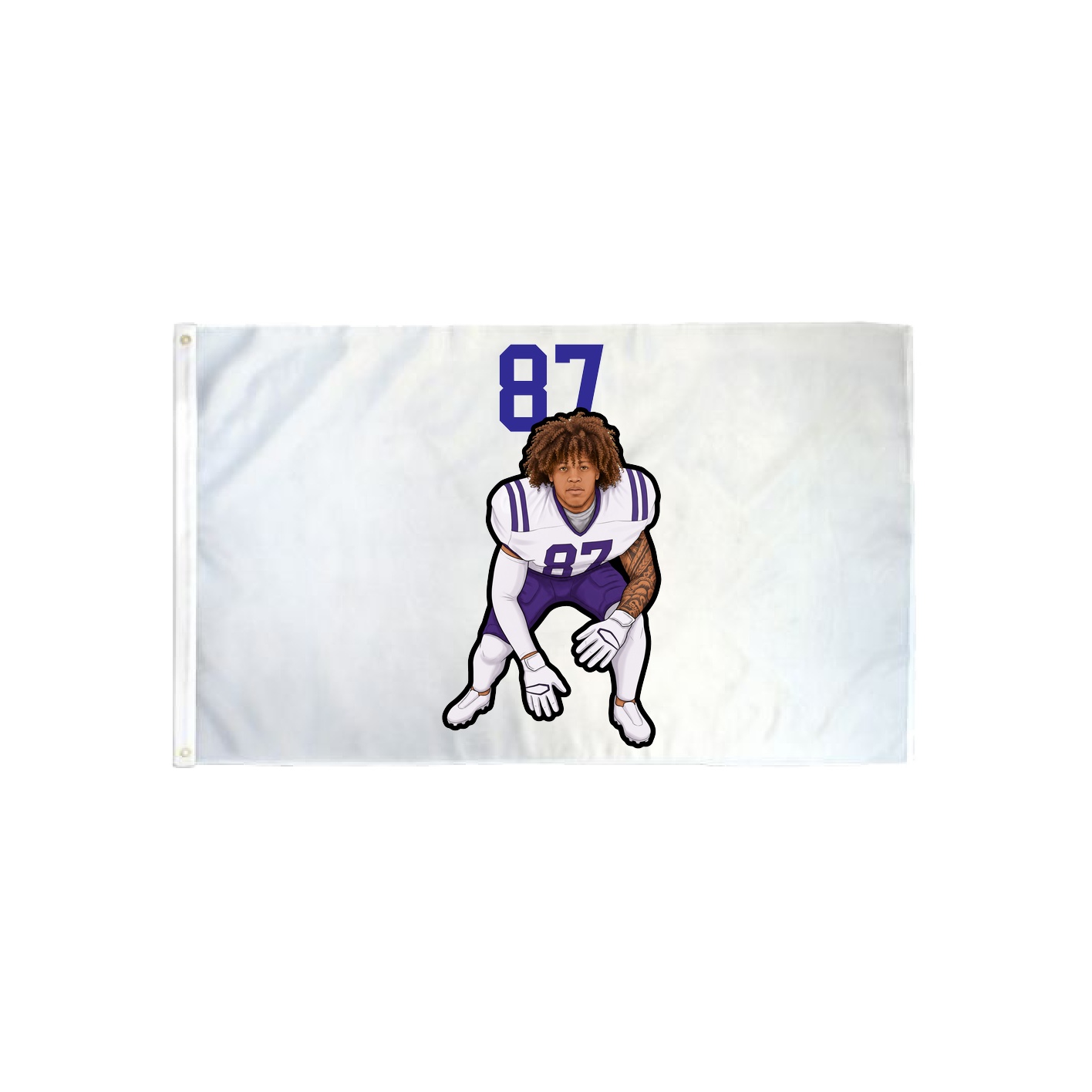 3x5 Flag — Number Top in Classic