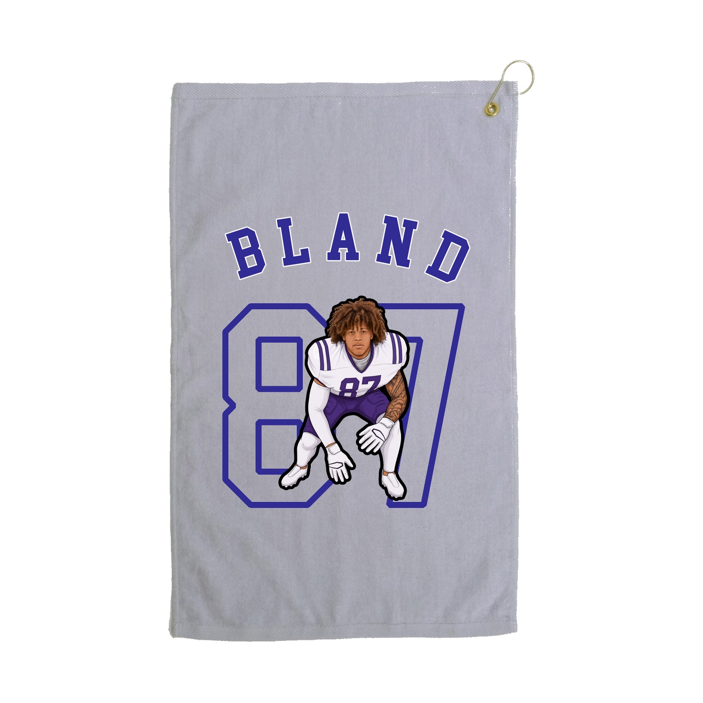 Golf Towel — Shirsey Arch in Grey