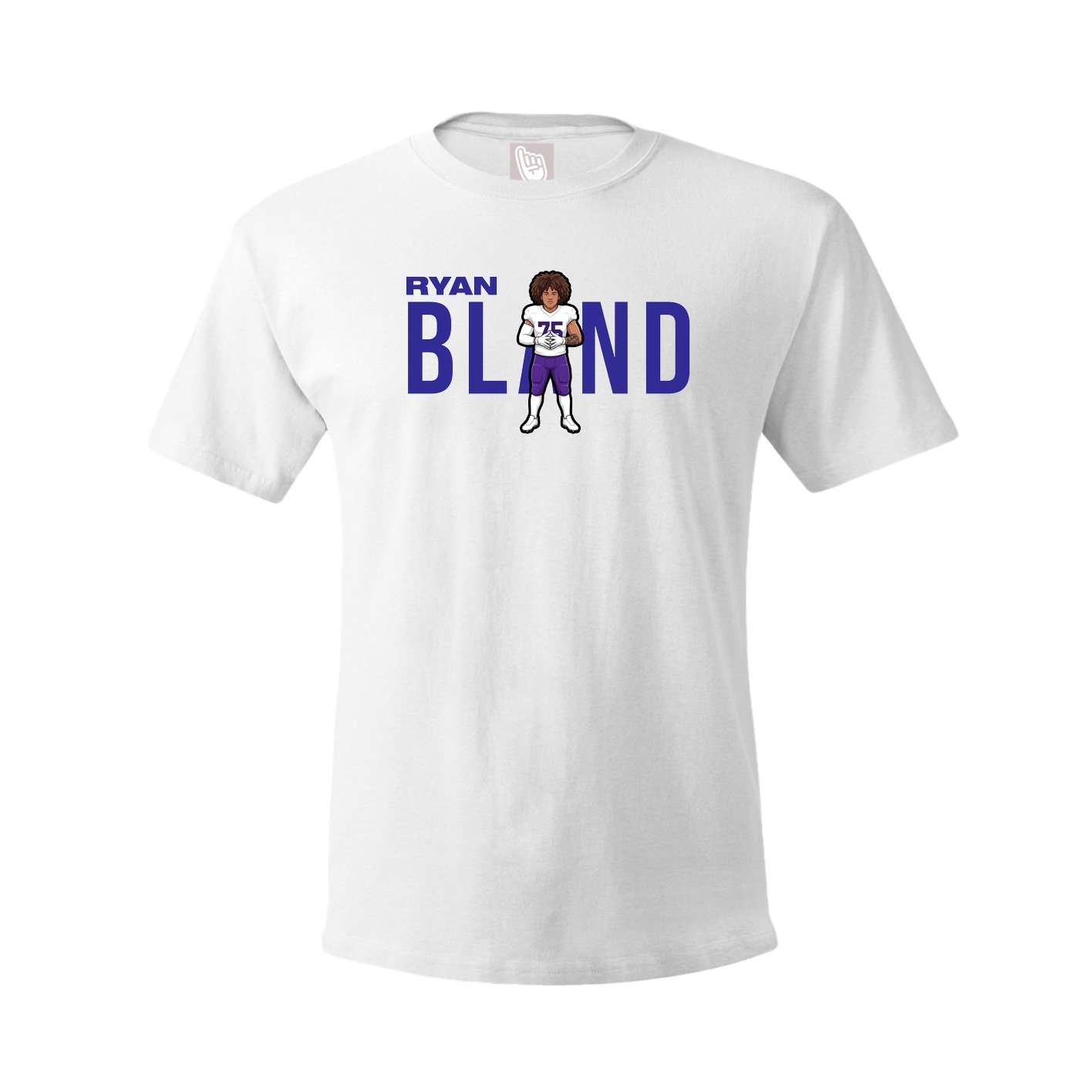 Youth Tee — Player Name in White