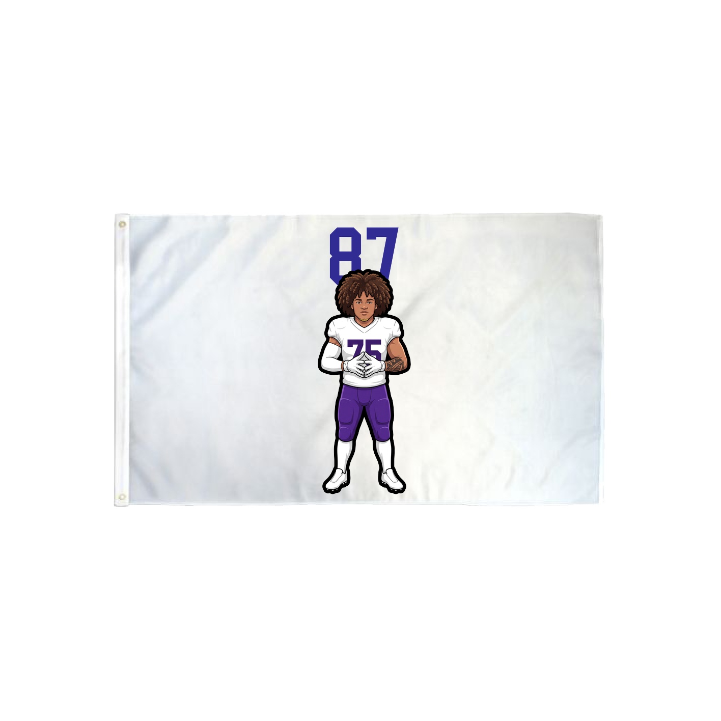 3x5 Flag — Number Top in Classic
