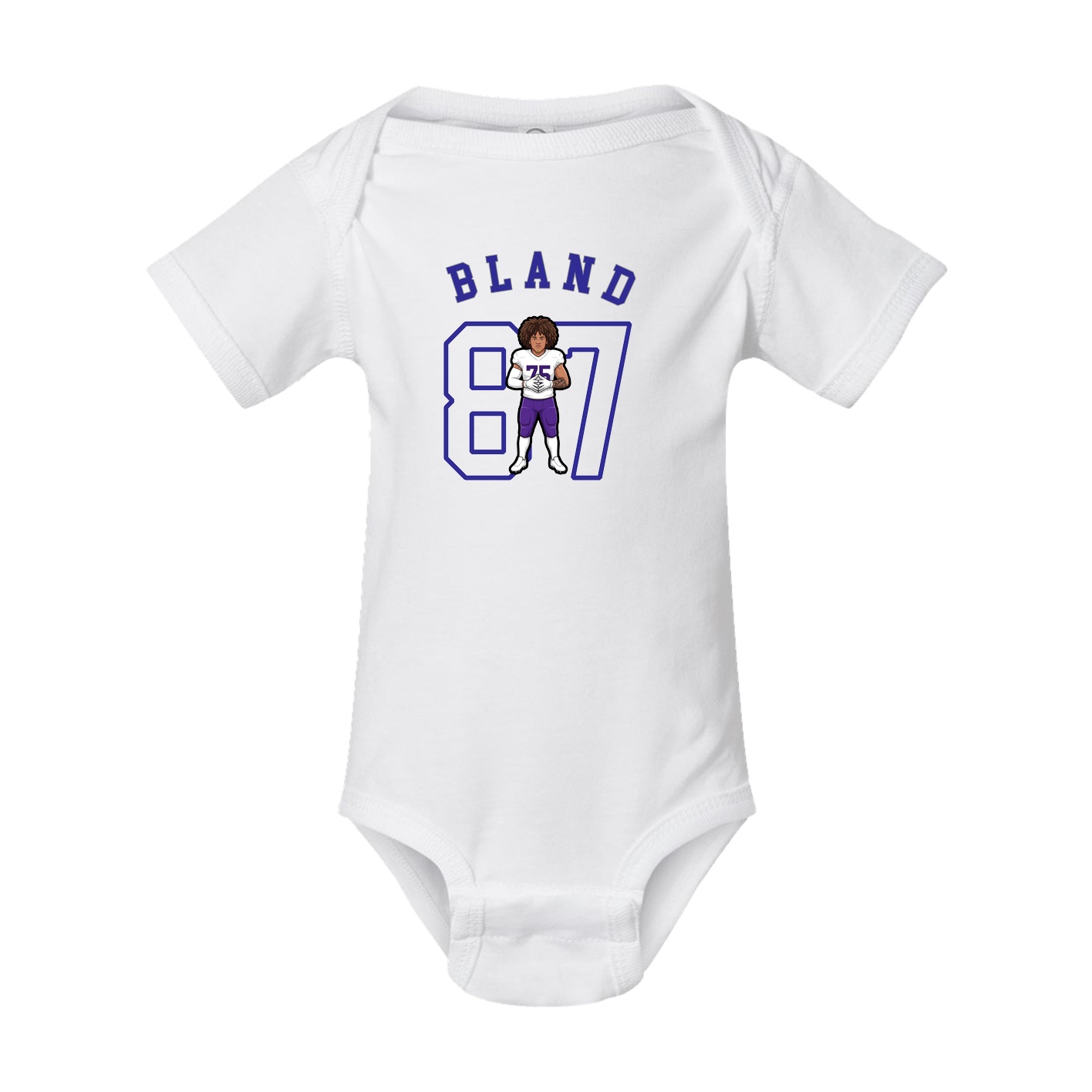 Baby Onesie — Shirsey Arch in White