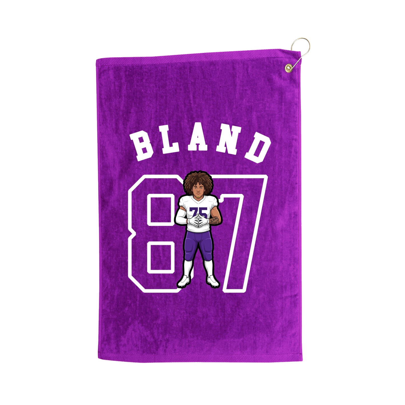 Golf Towel — Shirsey Arch in Purple