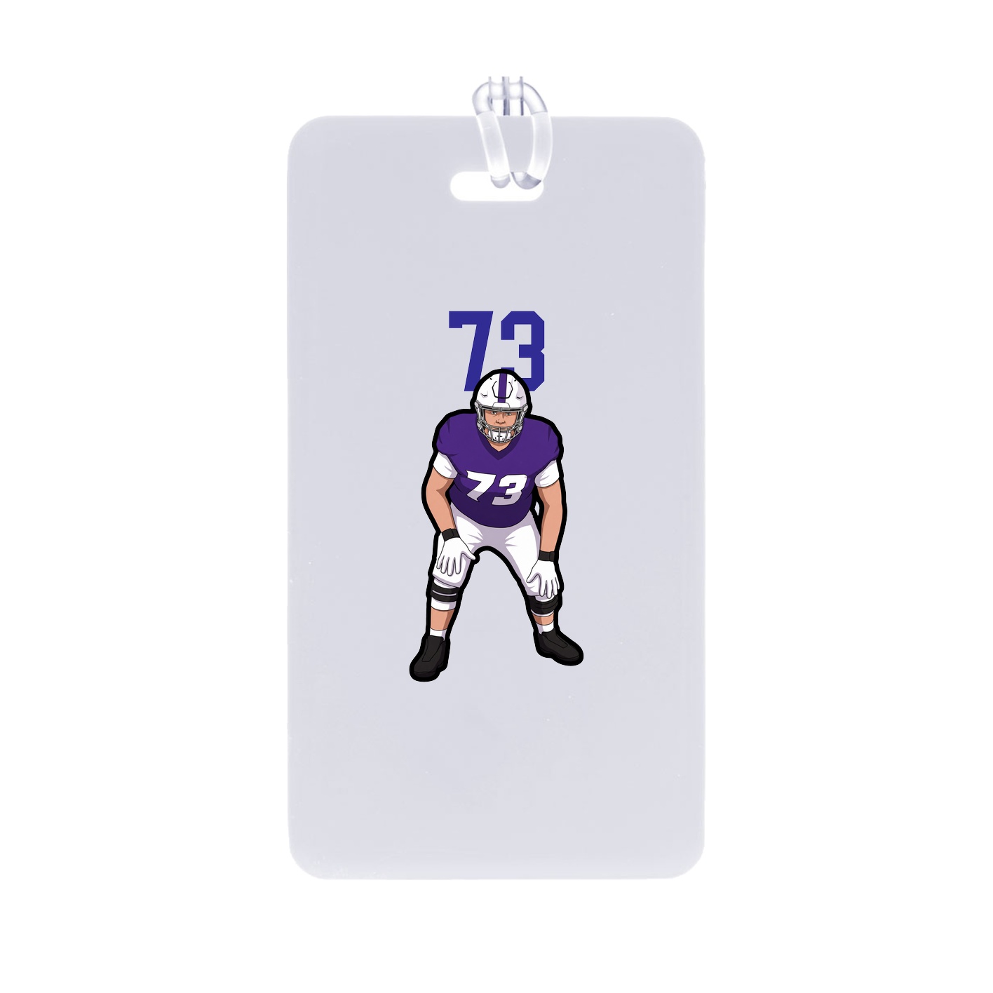 Bag Tag — Number Top in Classic