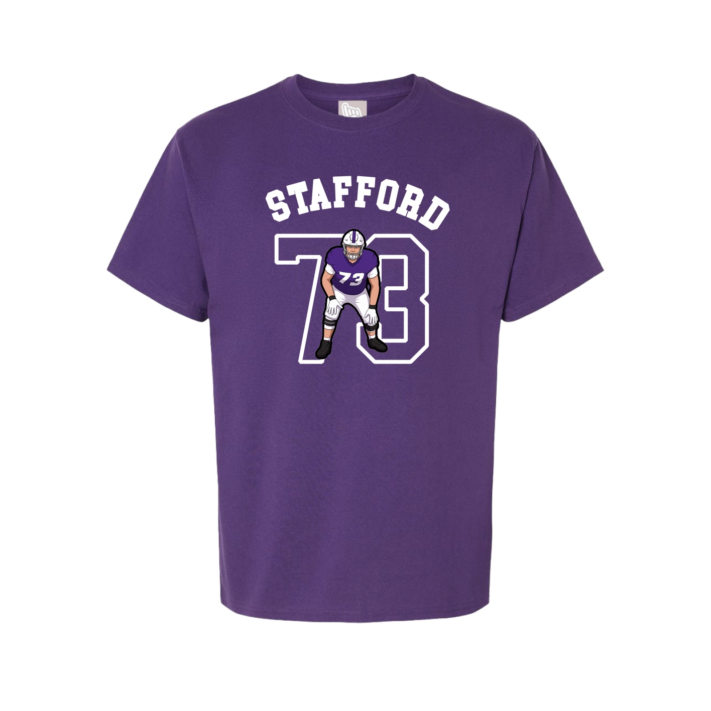 Youth Tee — Shirsey Arch in Purple