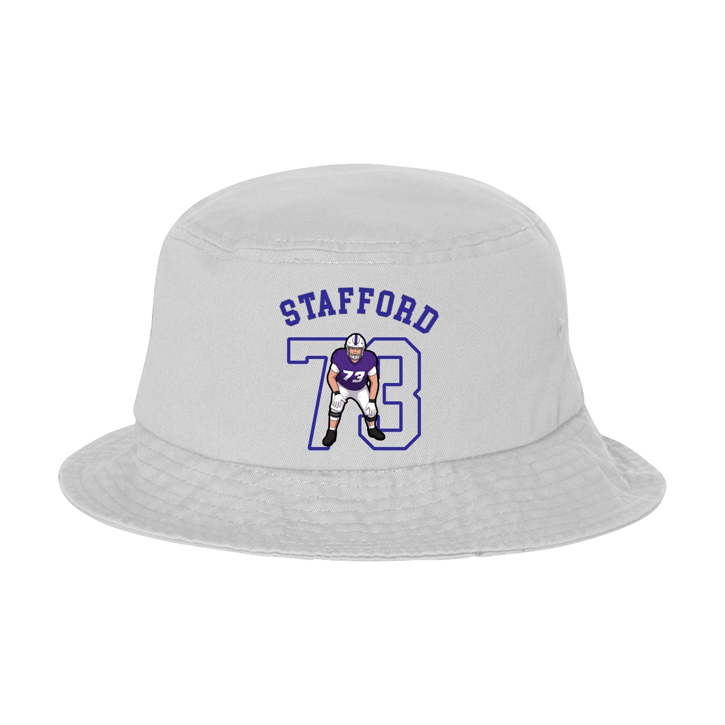 Bucket Cap — Shirsey Arch in White
