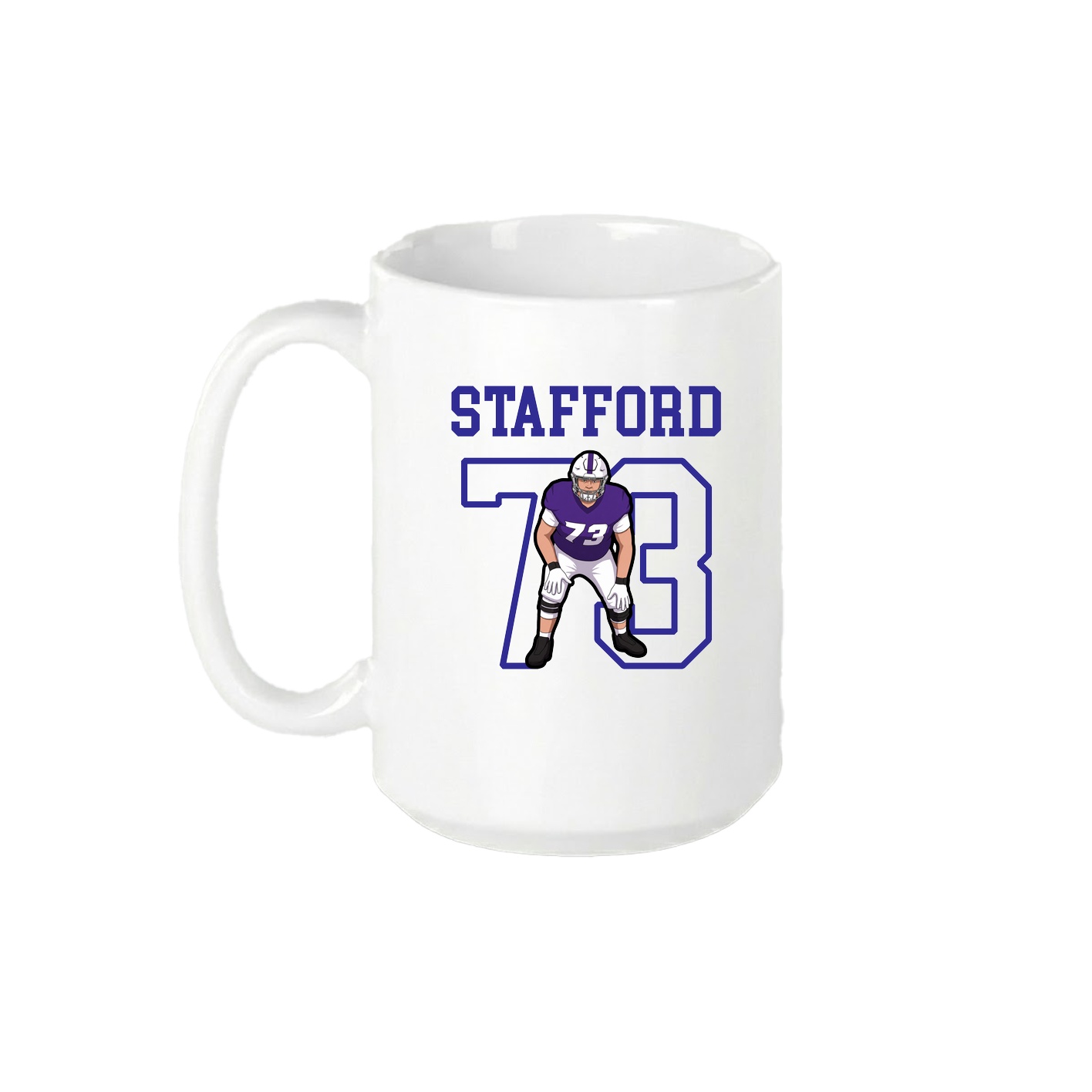 15oz Coffee Mug — Shirsey in White
