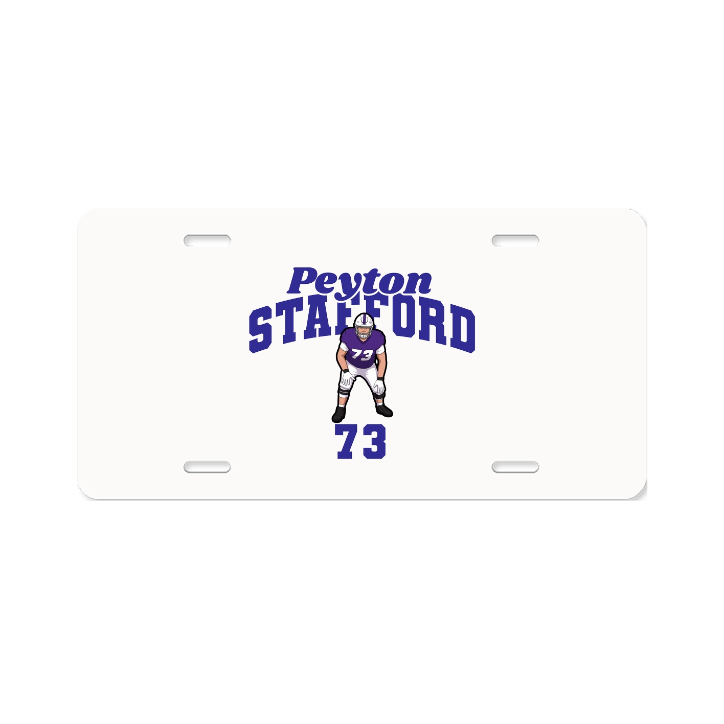 License Plate — Signature Arch in Classic