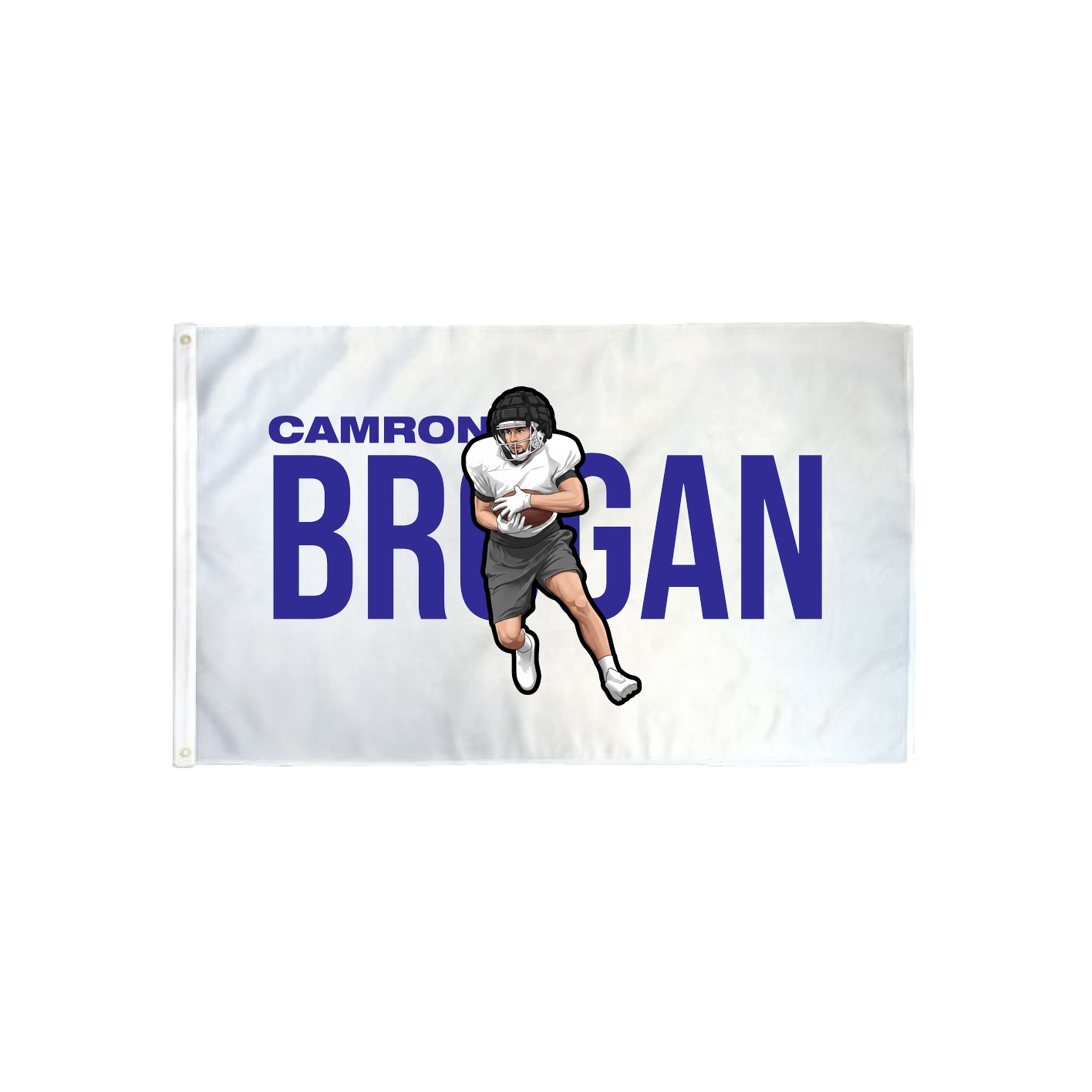 3x5 Flag — Player Name in Classic
