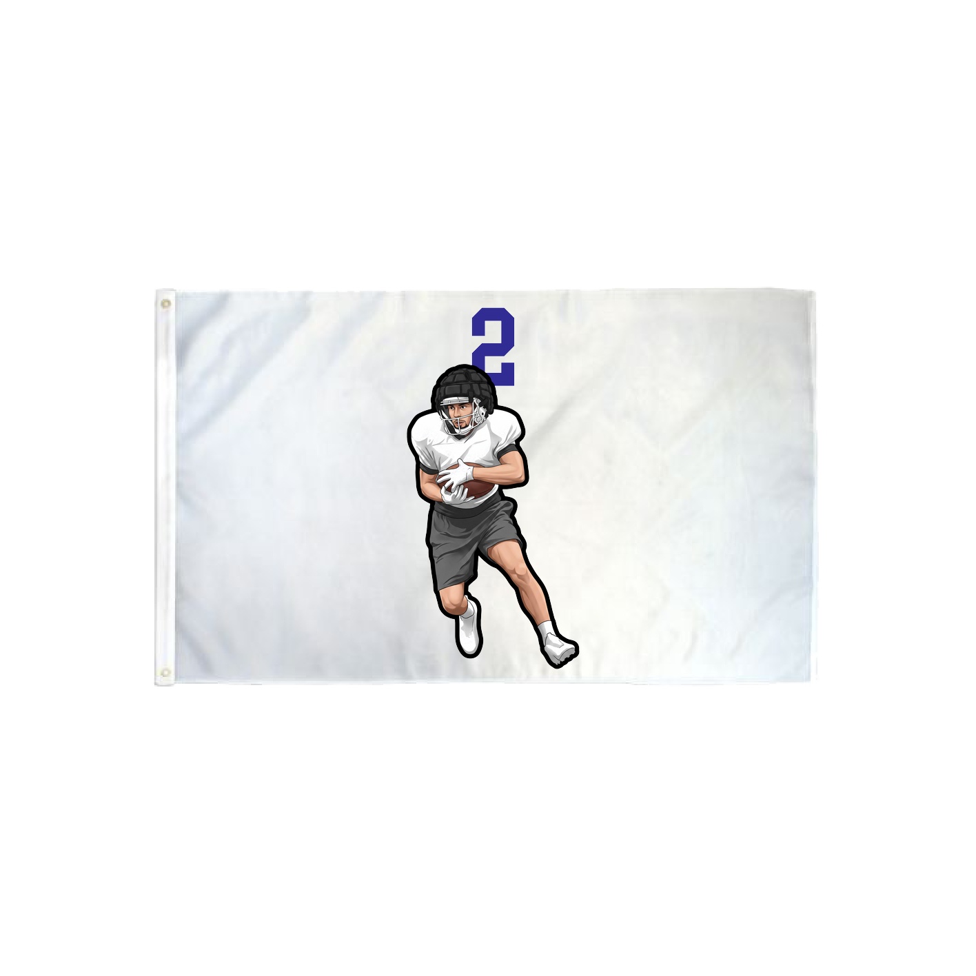 3x5 Flag — Number Top in Classic