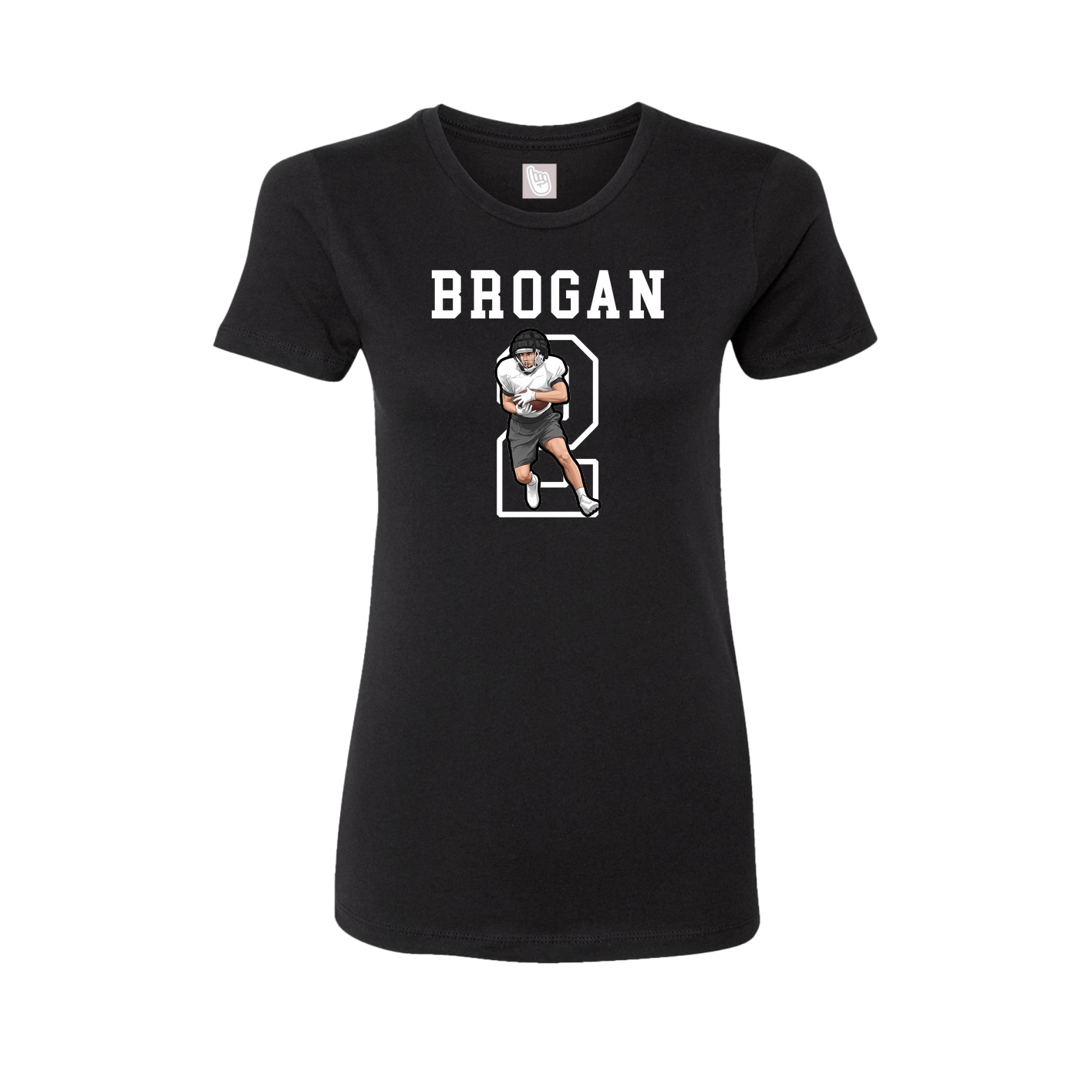 Fitted Women's Tee — Shirsey in Black