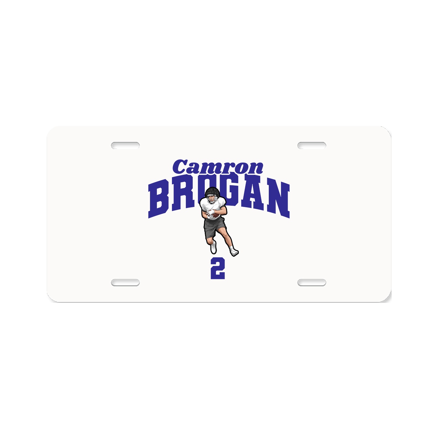 License Plate — Signature Arch in Classic