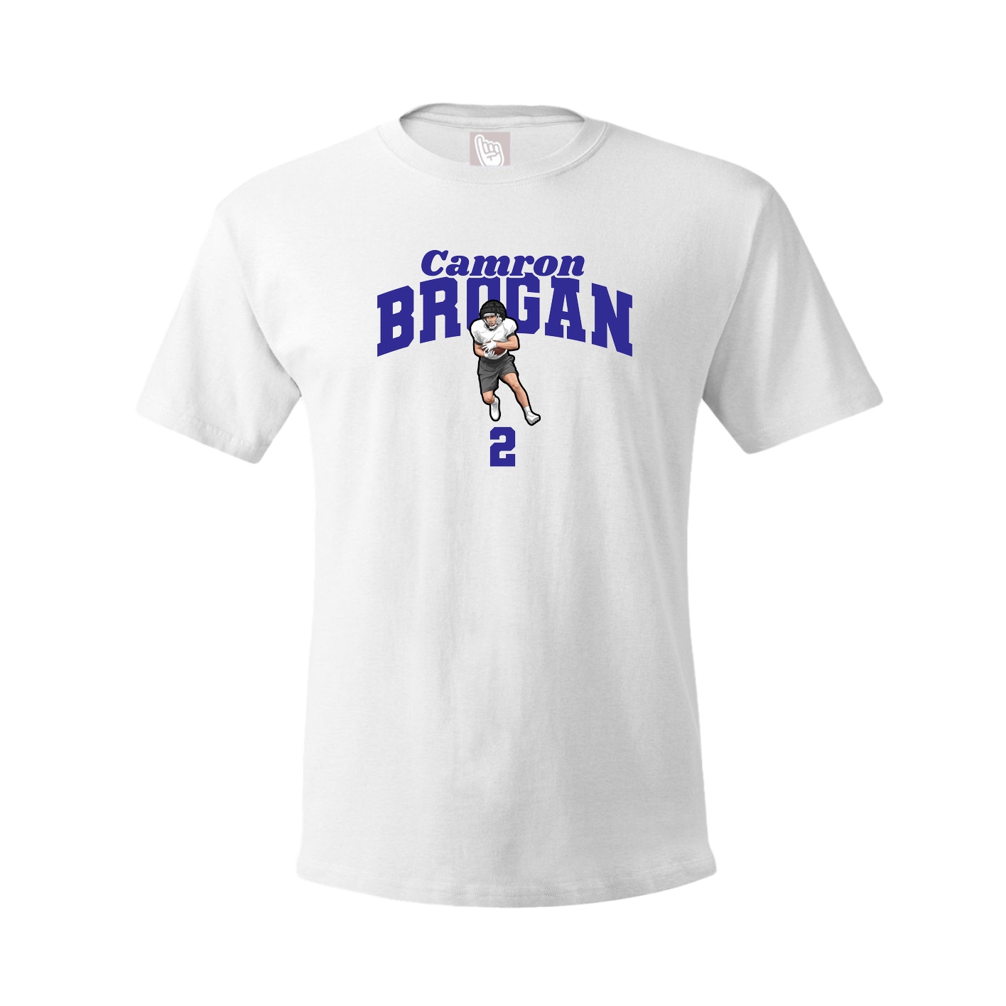 Youth Tee — Signature Arch in White