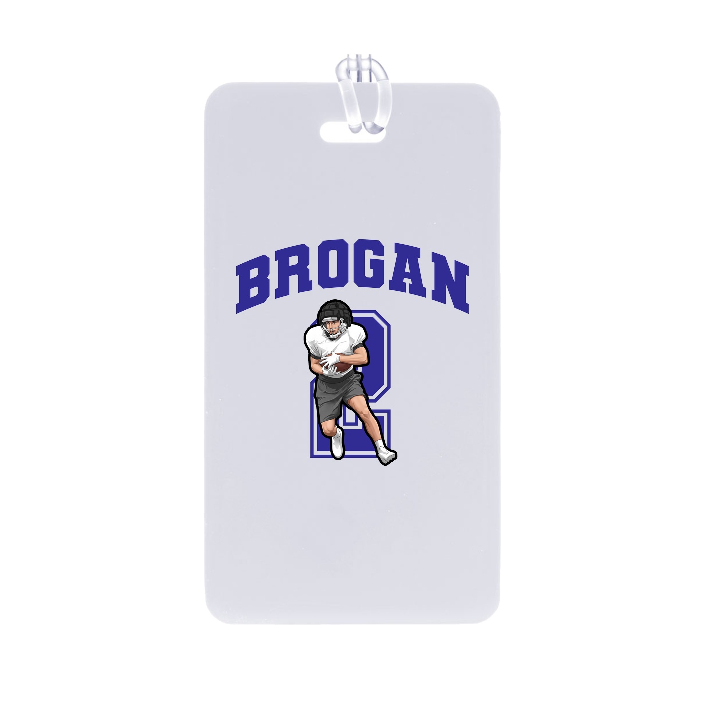 Bag Tag — Number in Classic