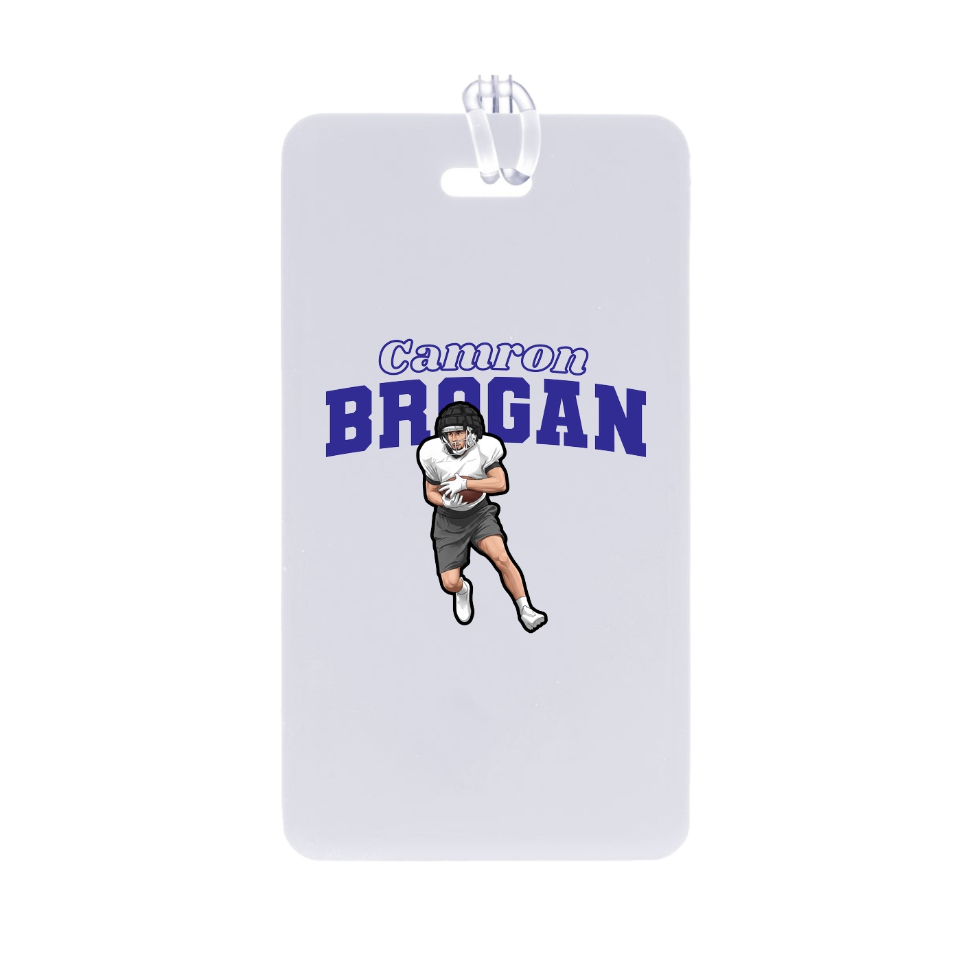 Bag Tag — Name Arch in Classic