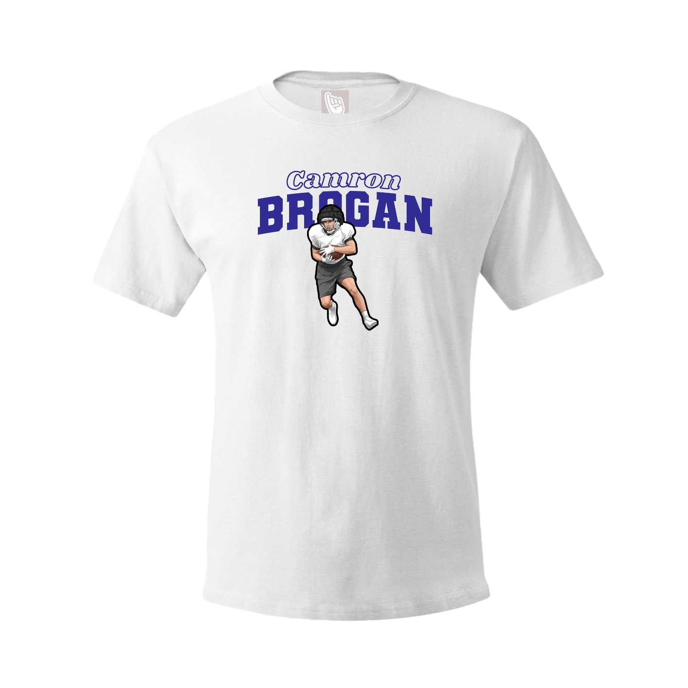 Tee — Name Arch in White