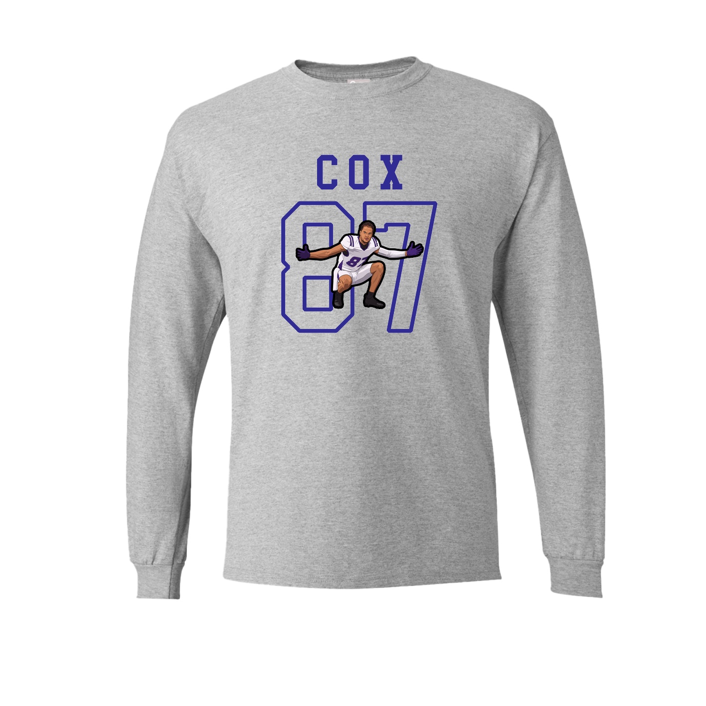 Long Sleeve Tee — Shirsey in Grey