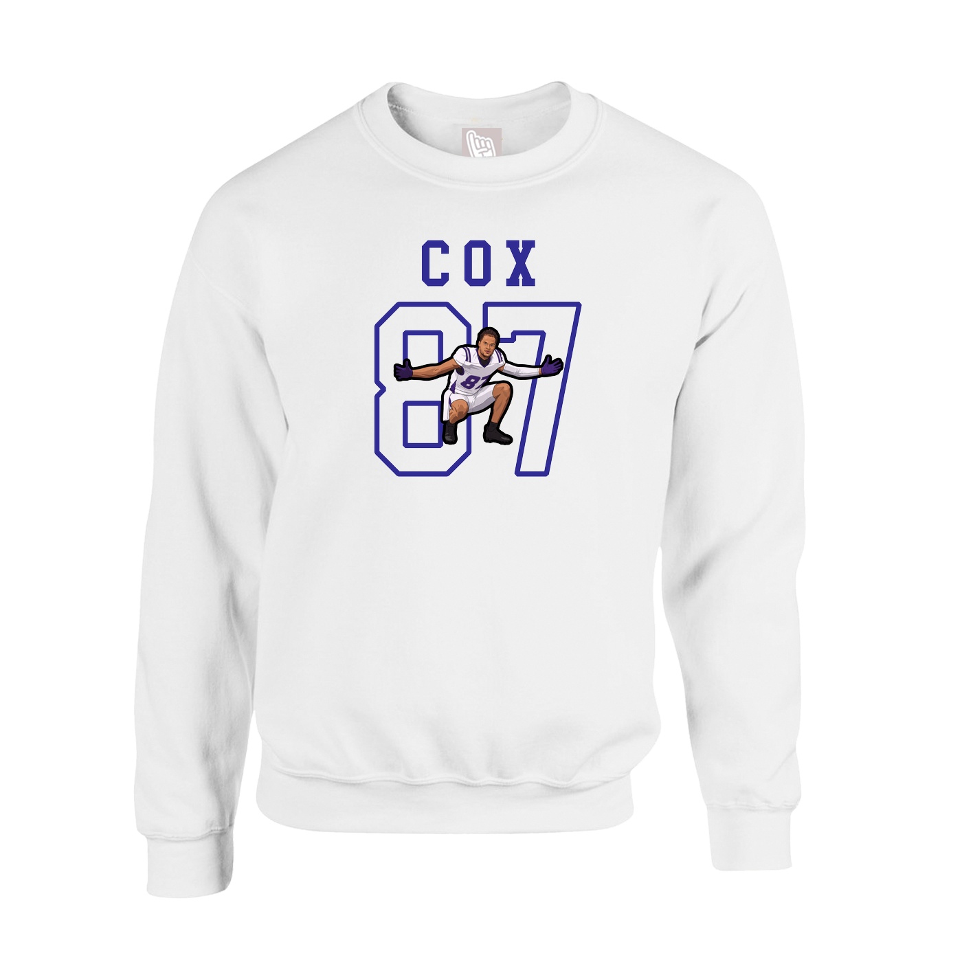 Fleece Crew — Shirsey in White