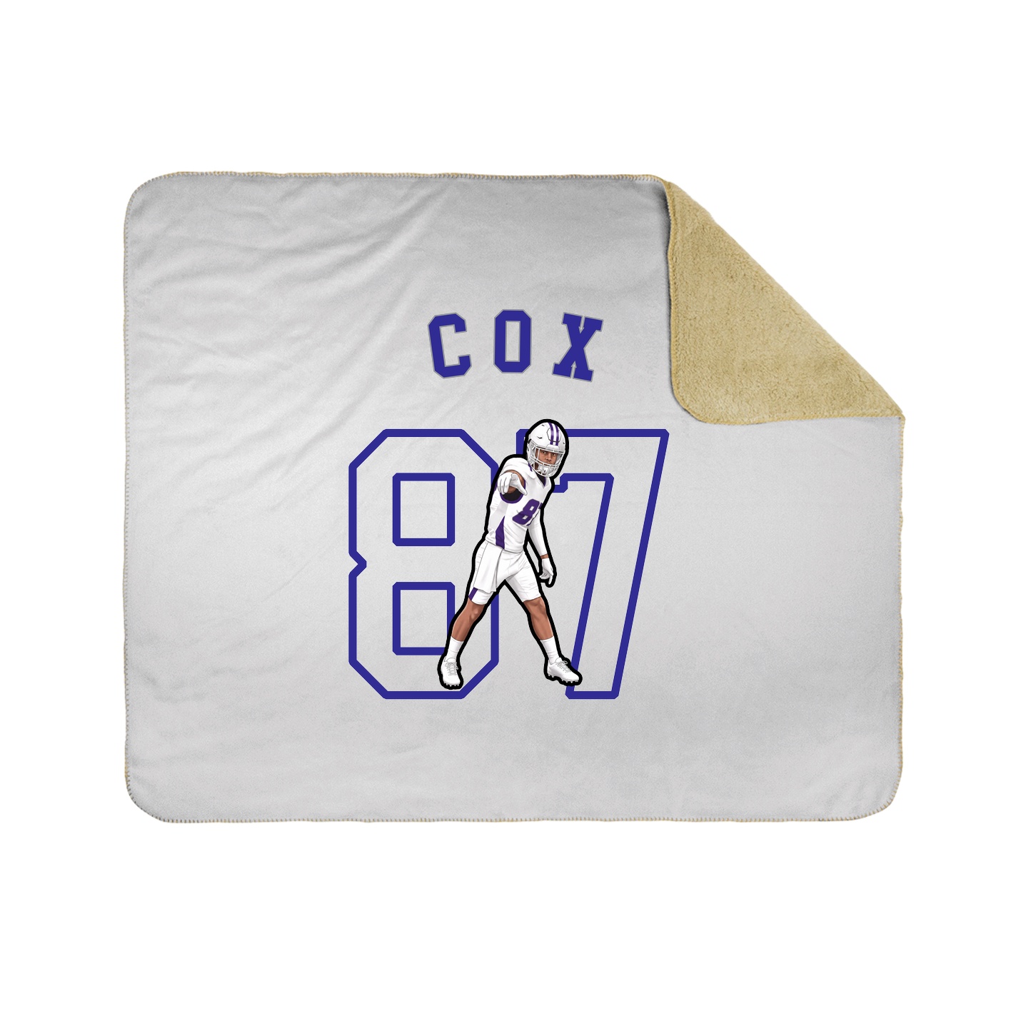 Throw Blanket — Shirsey Arch in White
