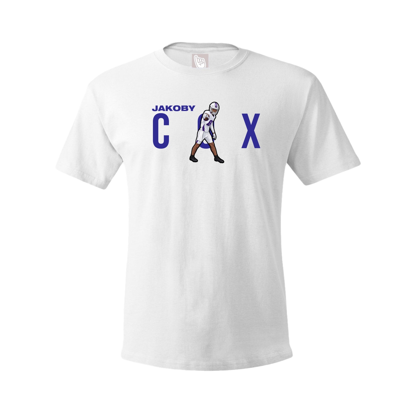 Youth Tee — Player Name in White