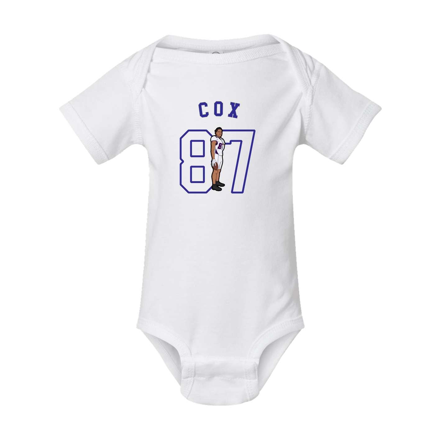 Baby Onesie — Shirsey Arch in White
