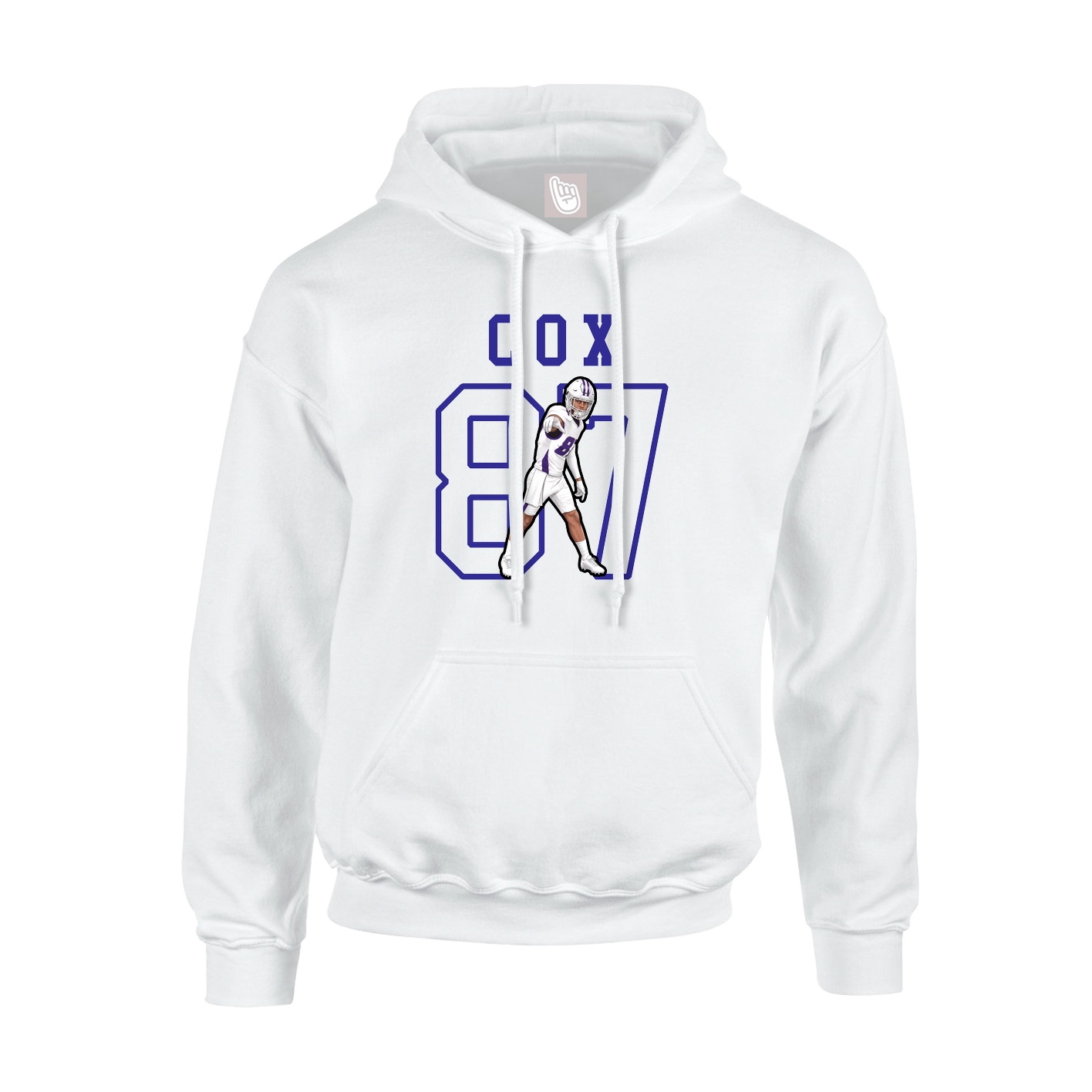 Youth Hoodie — Shirsey in White