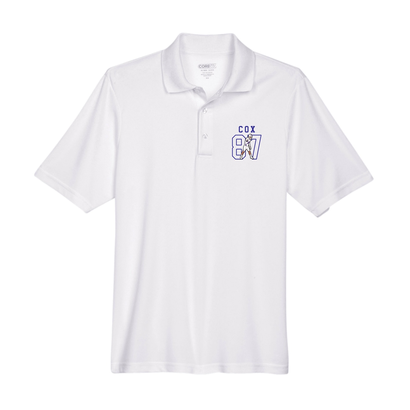 Performance Polo — Shirsey in White