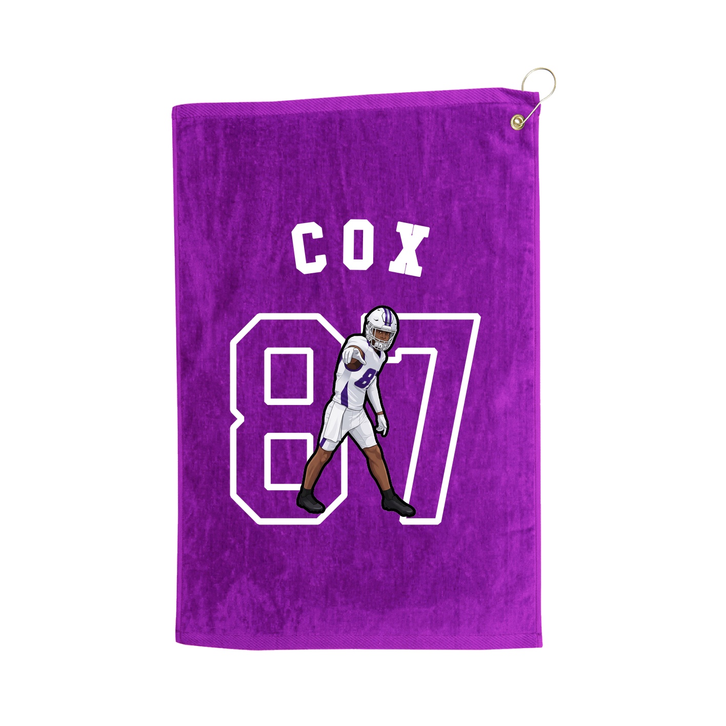 Golf Towel — Shirsey Arch in Purple