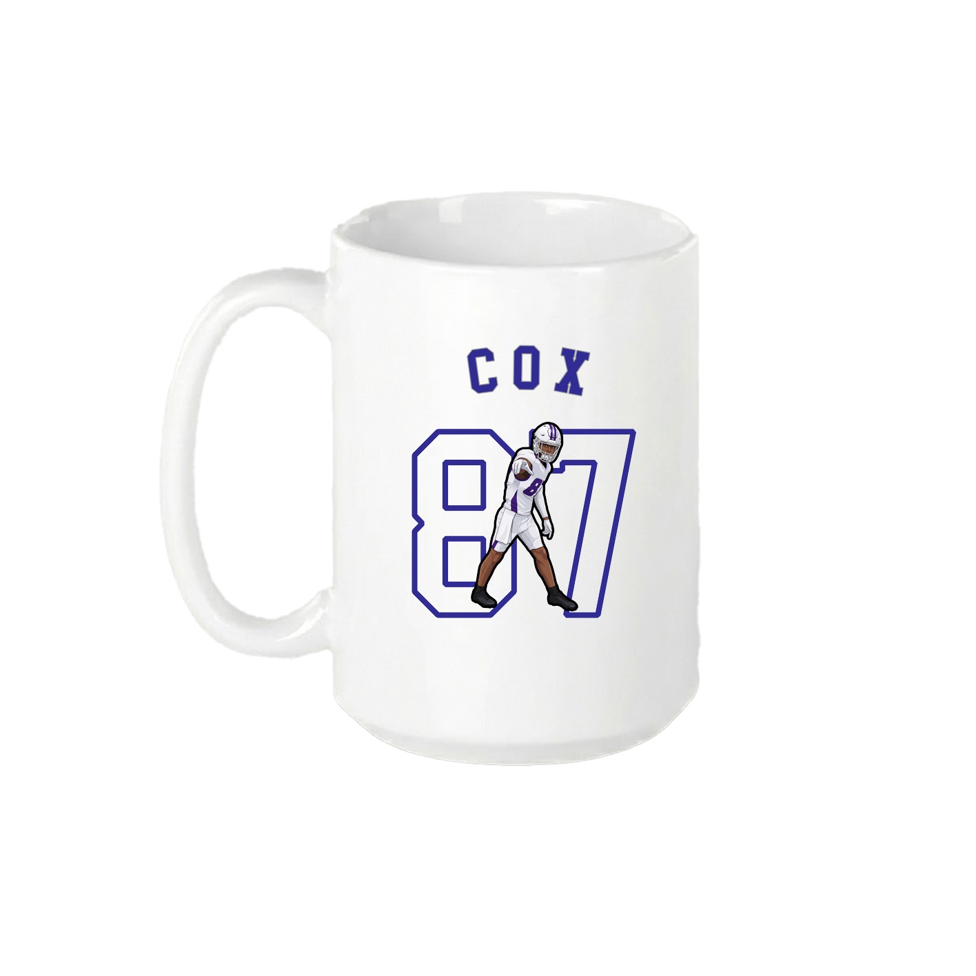 15oz Coffee Mug — Shirsey Arch in White