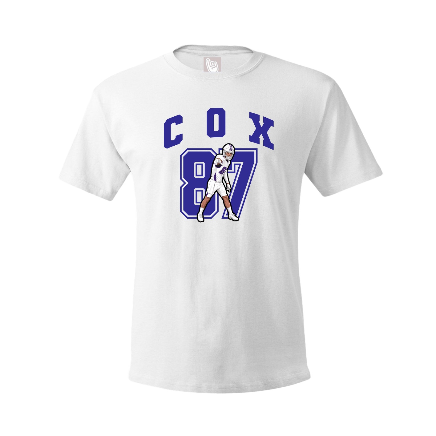 Tee — Number in White