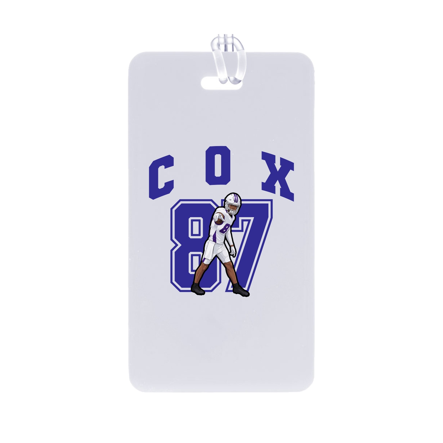 Bag Tag — Number in Classic