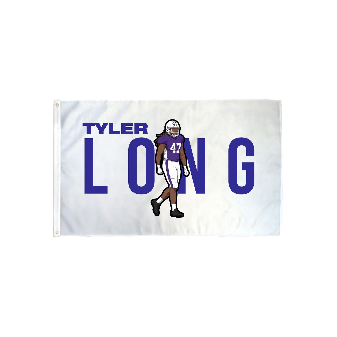 3x5 Flag — Player Name in Classic