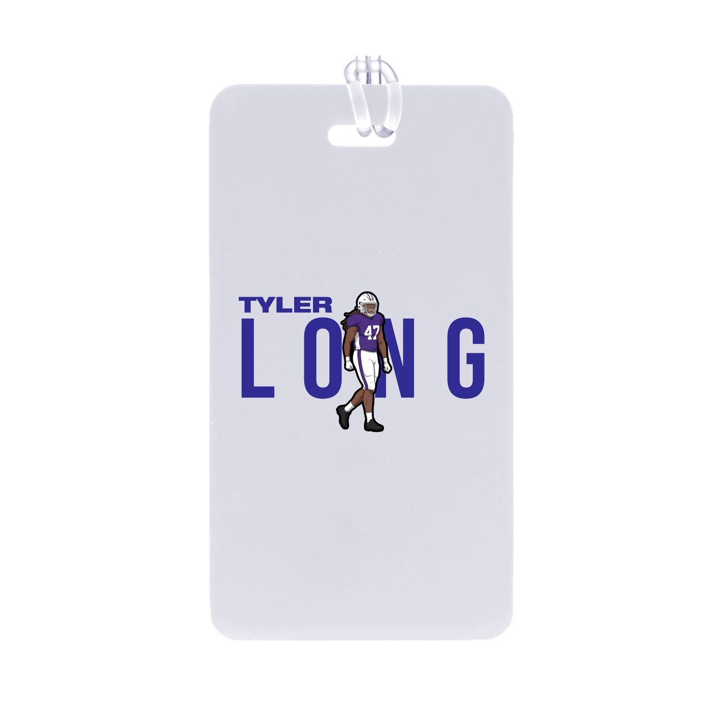 Bag Tag — Player Name in Classic