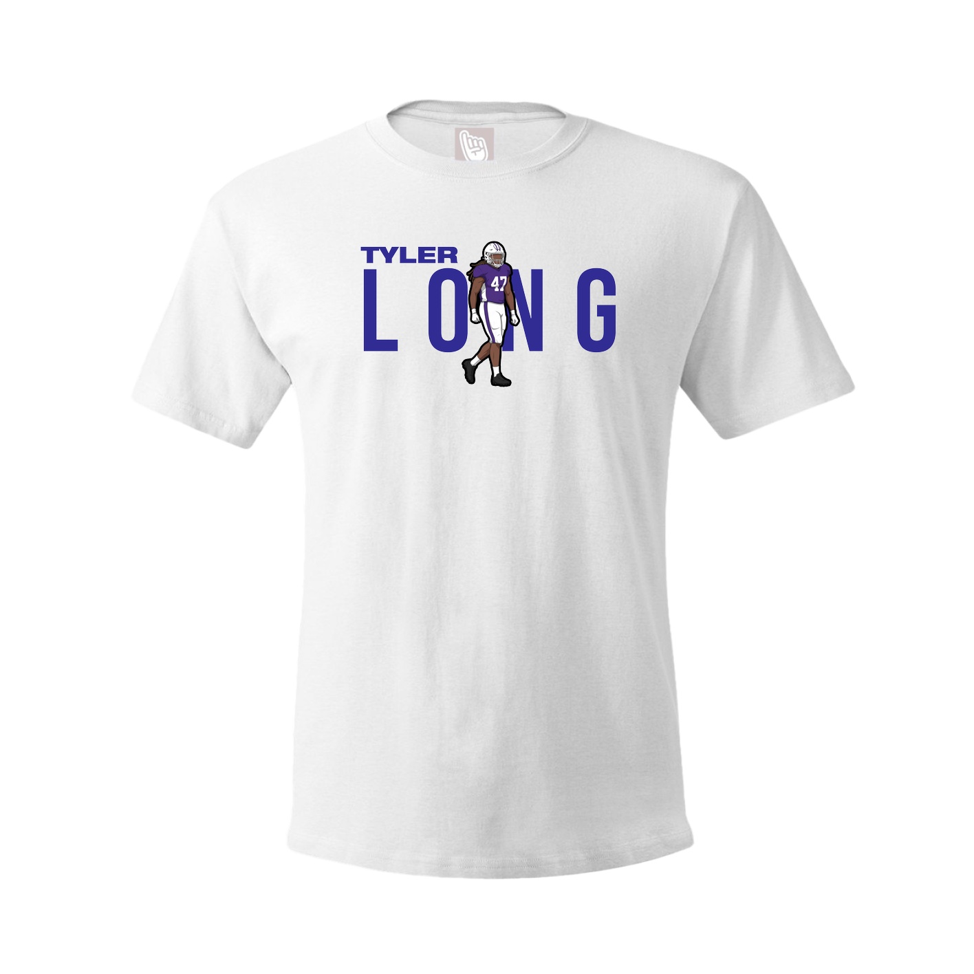 Youth Tee — Player Name in White