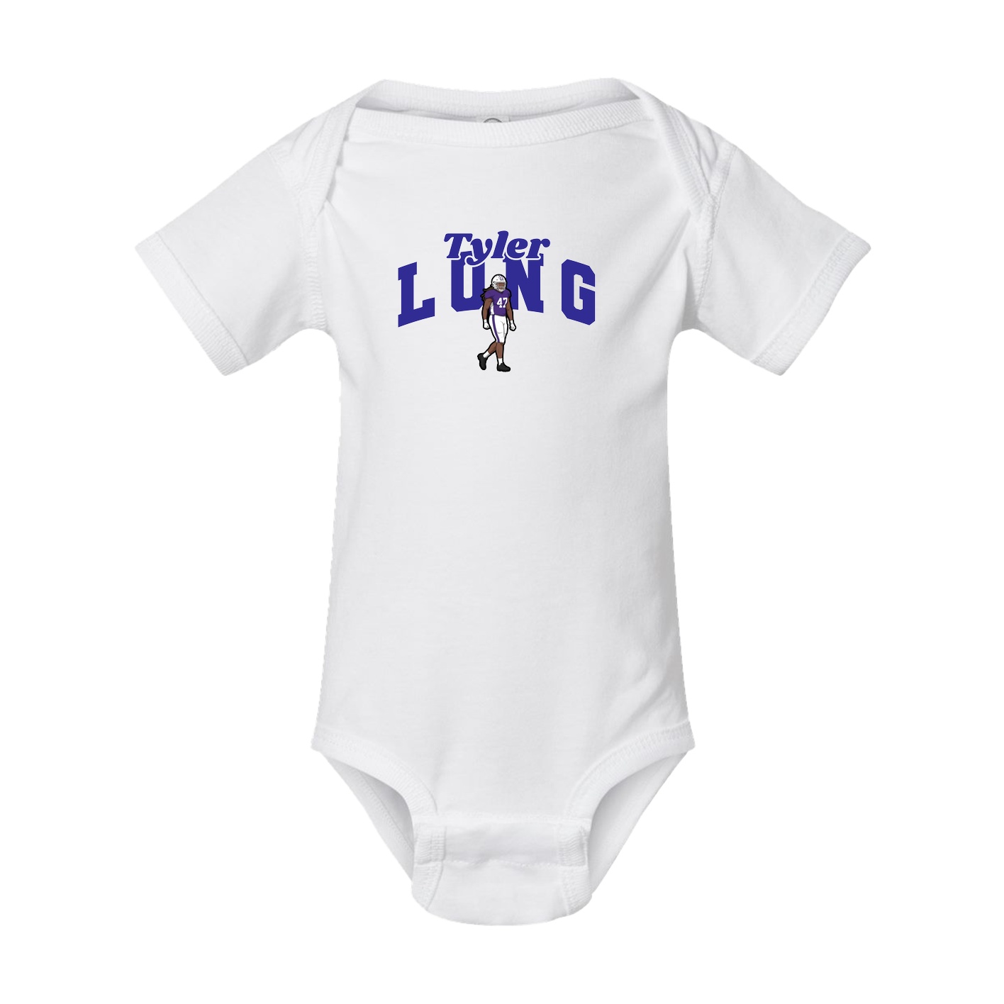 Baby Onesie — Signature Arch in White