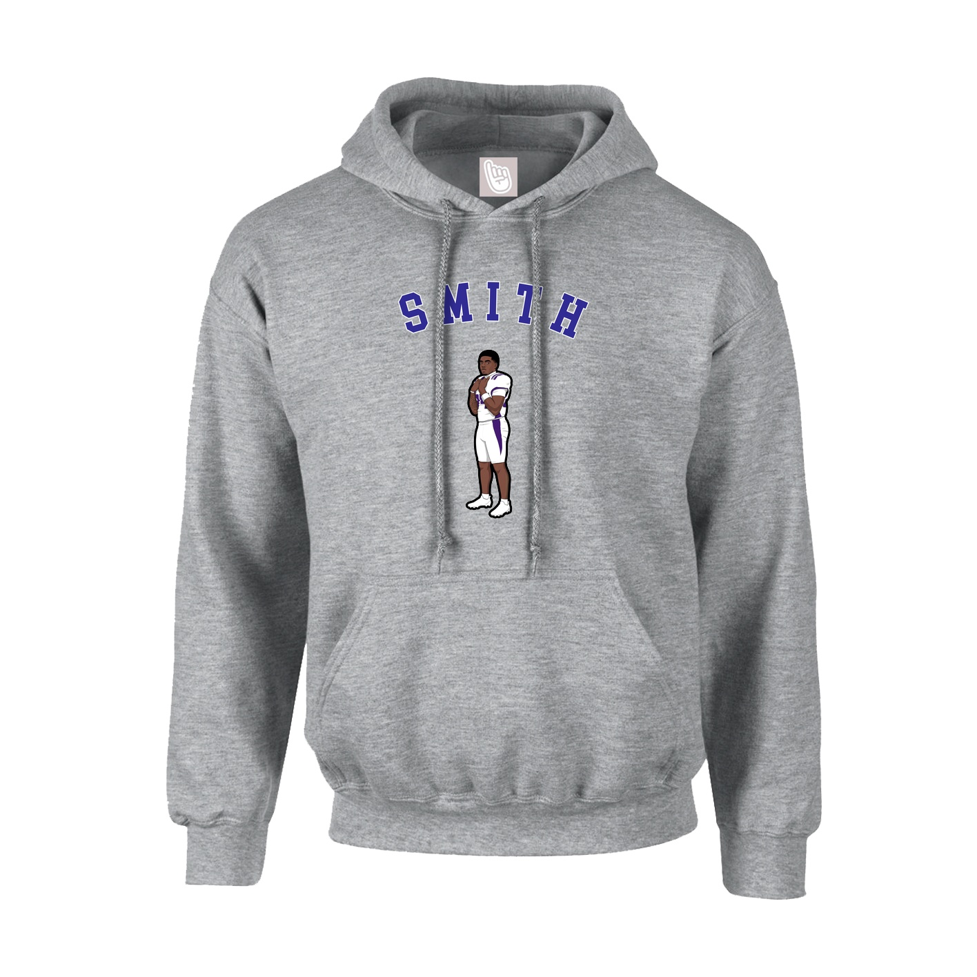 Youth Hoodie — Shirsey Arch in Grey