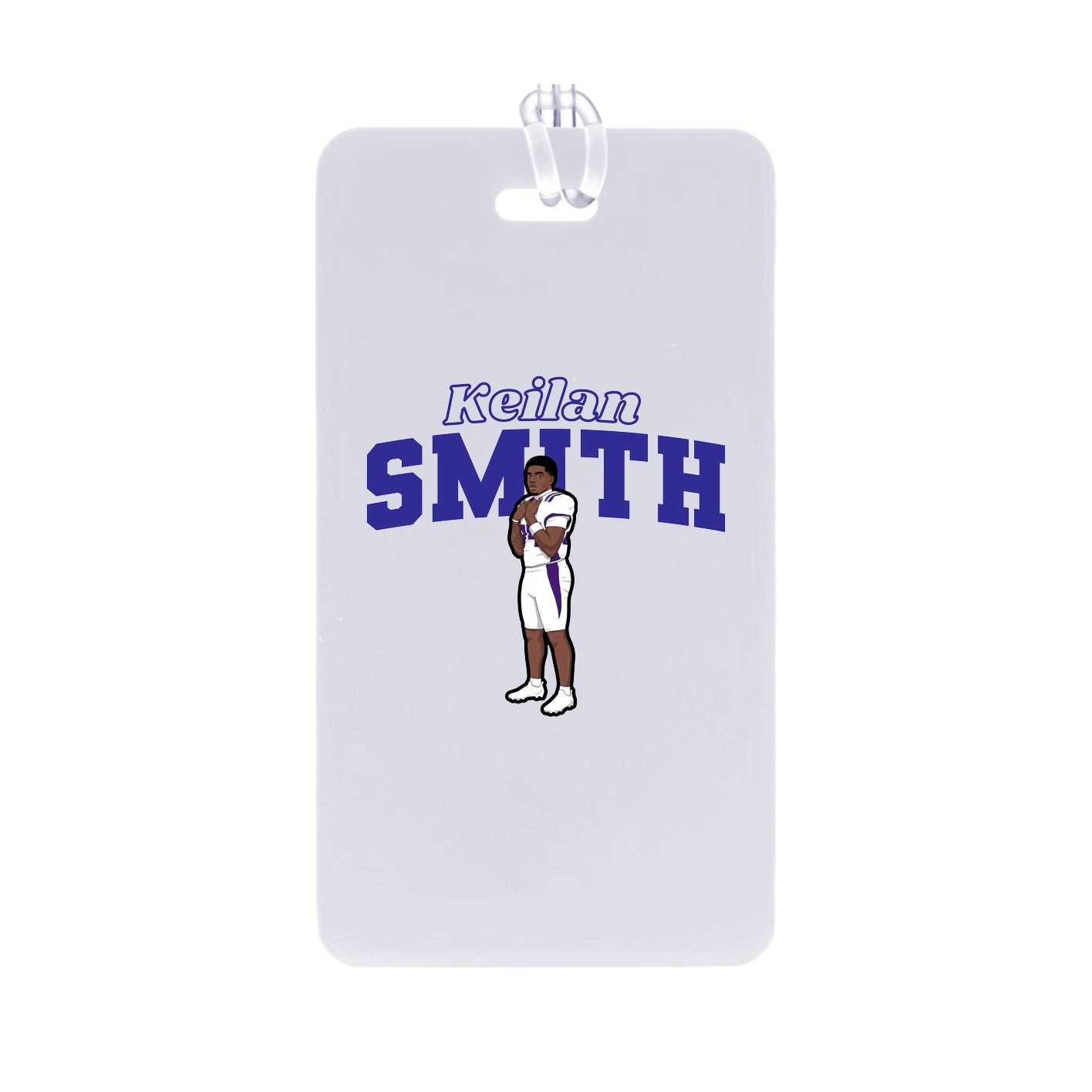 Bag Tag — Name Arch in Classic
