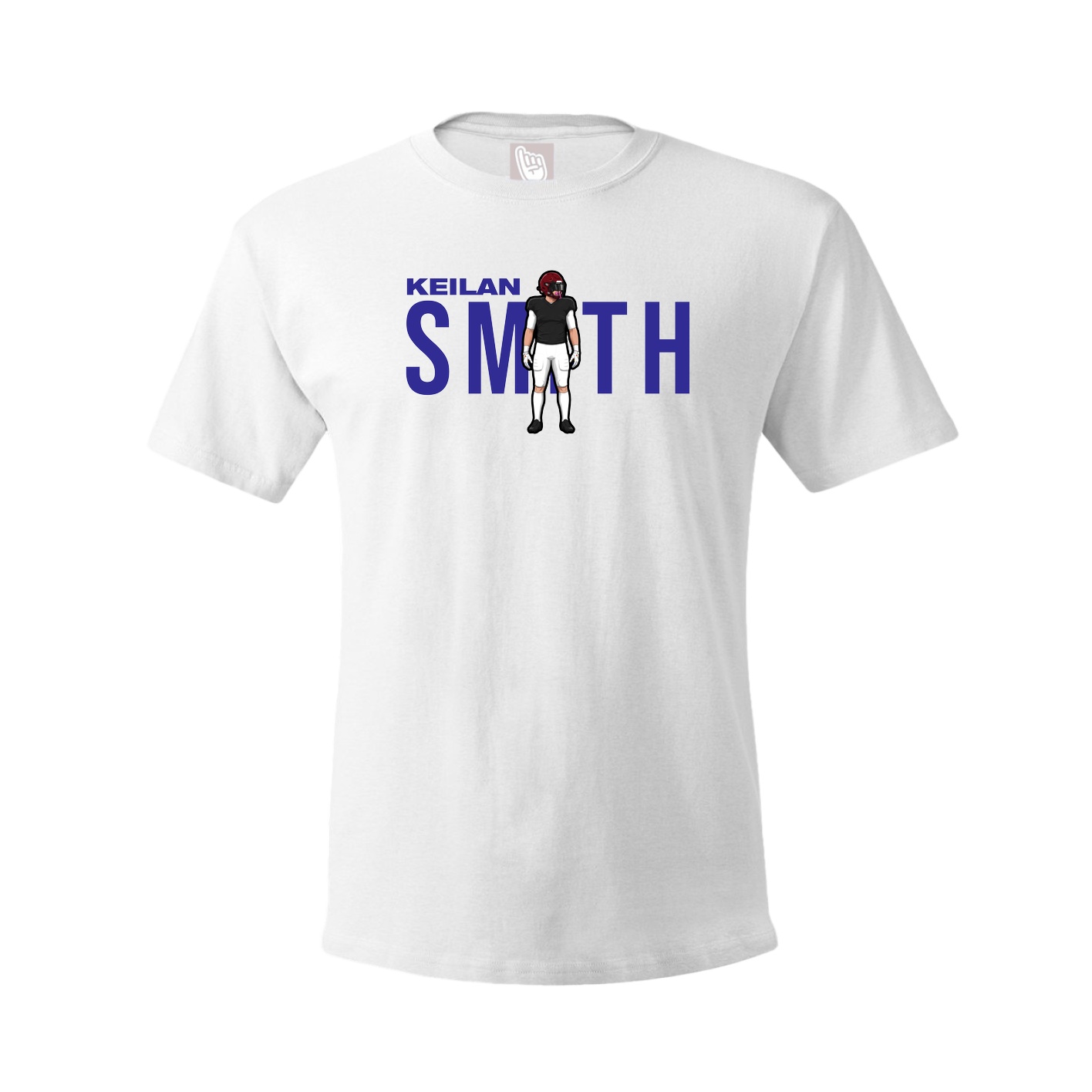 Youth Tee — Player Name in White