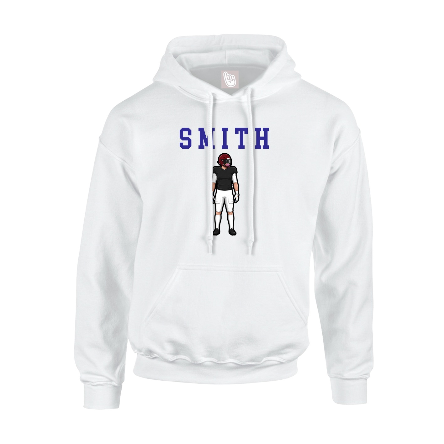 Youth Hoodie — Shirsey in White