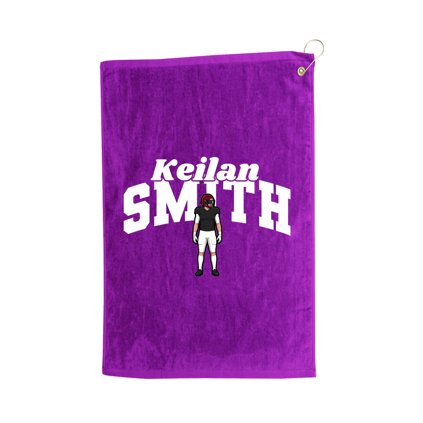 Golf Towel — Signature Arch in Purple
