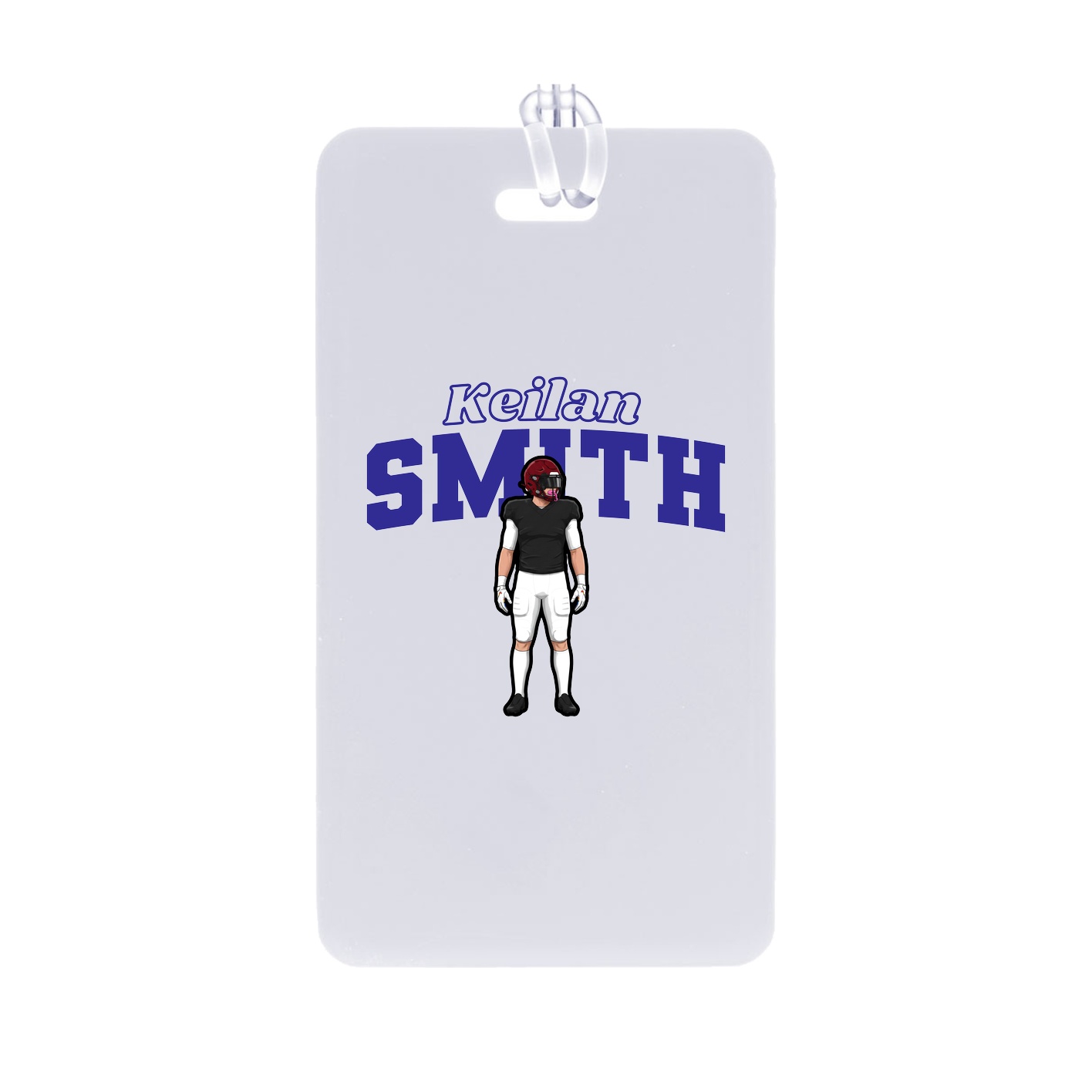 Bag Tag — Name Arch in Classic