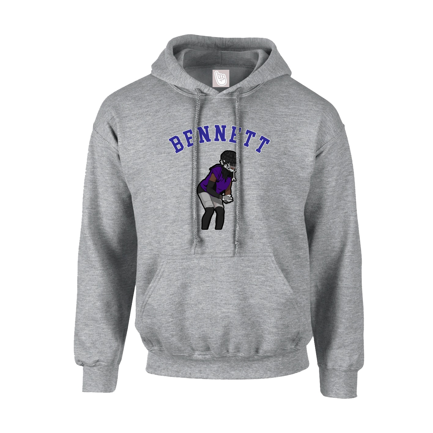 Youth Hoodie — Shirsey Arch in Grey