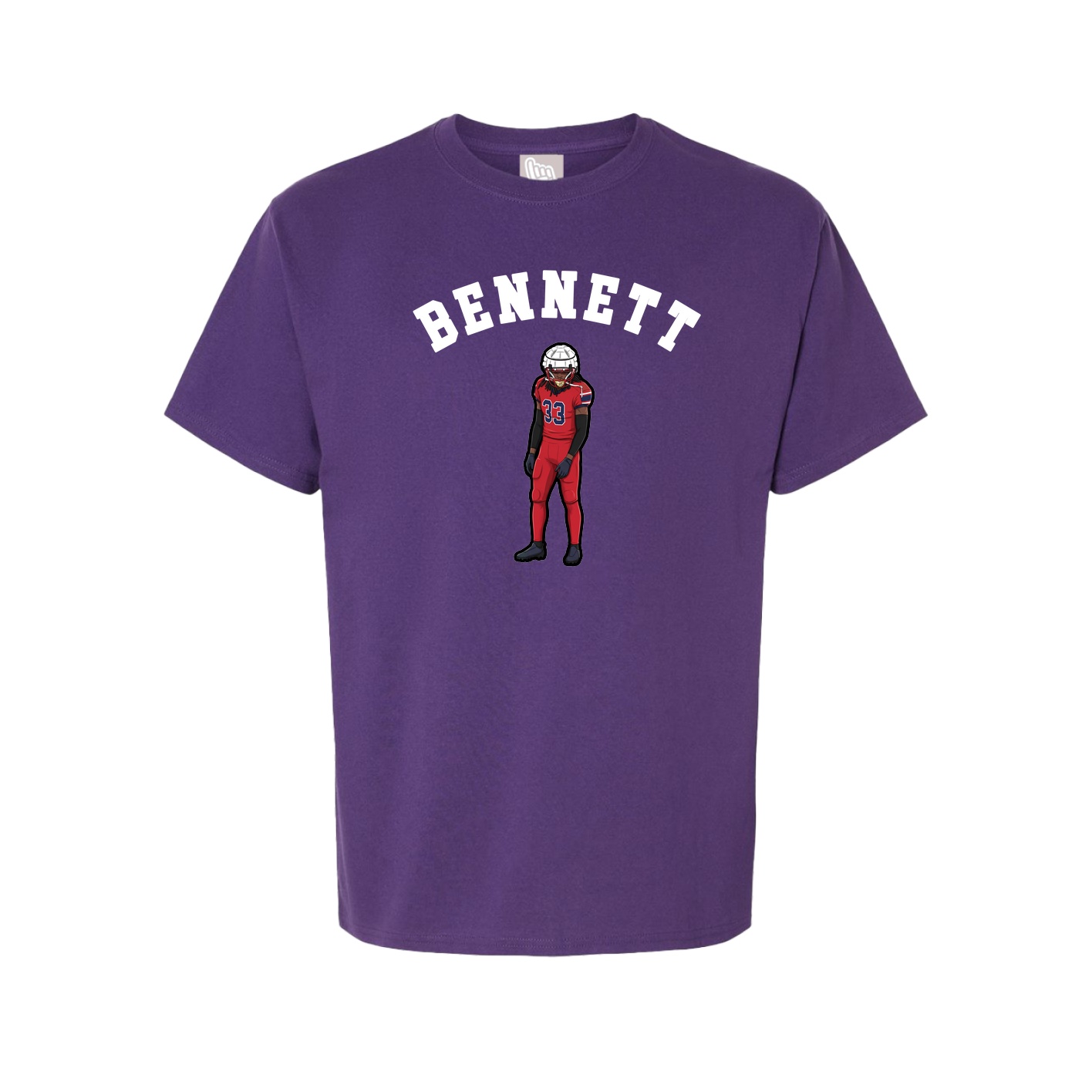 Youth Tee — Shirsey Arch in Purple