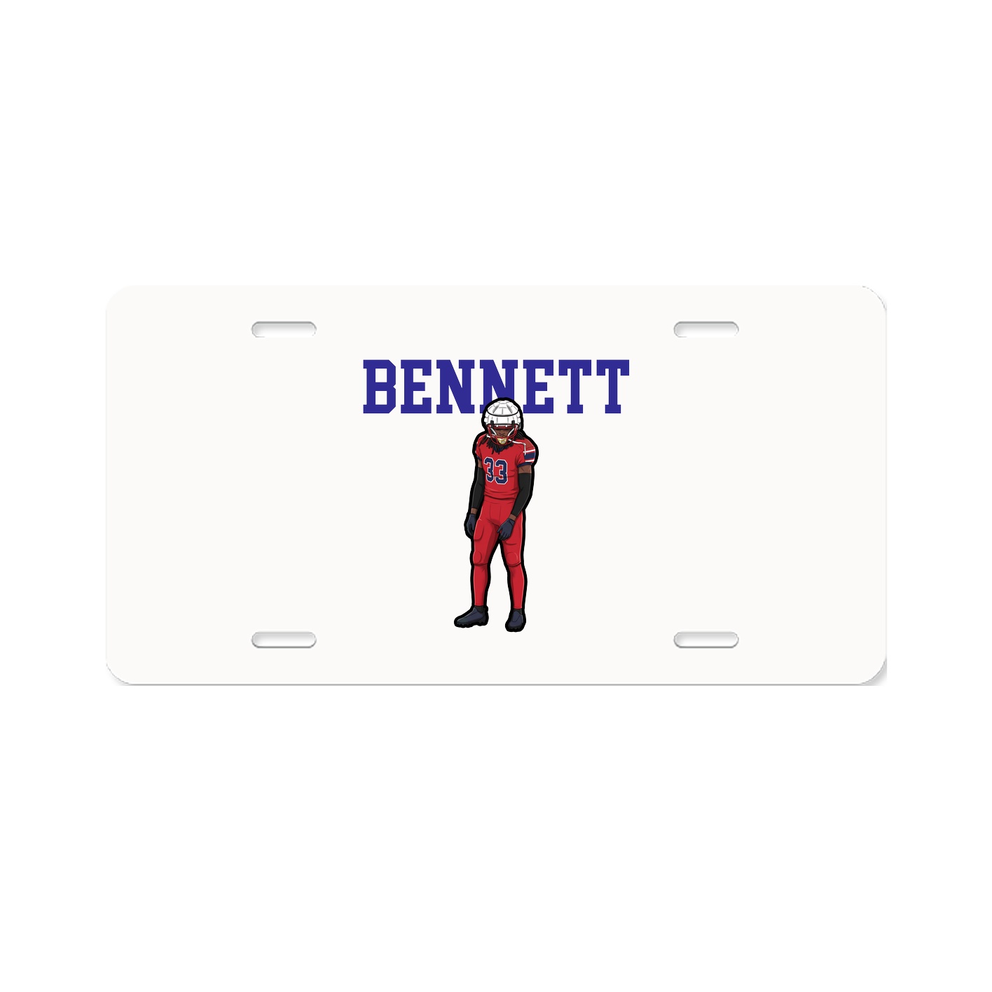 License Plate — Shirsey in Classic