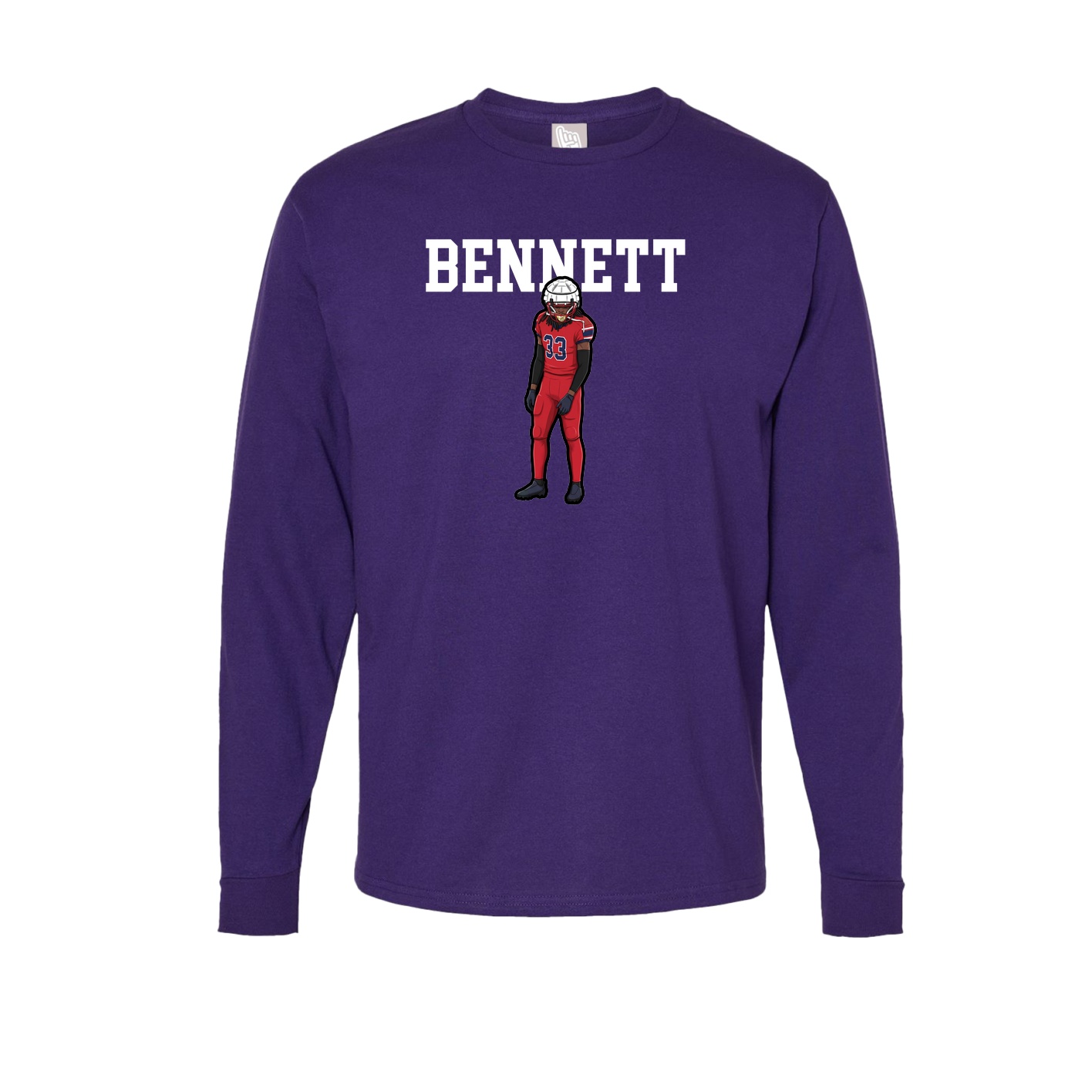Long Sleeve Tee — Shirsey in Purple