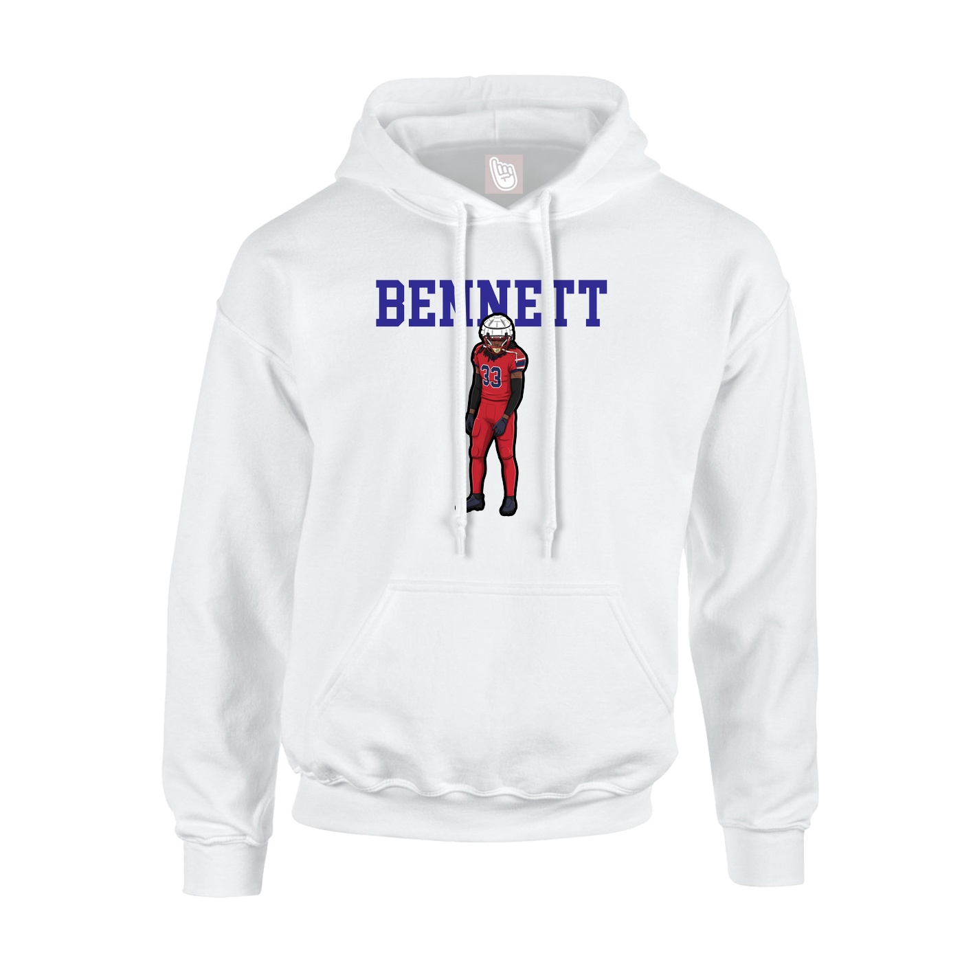 Youth Hoodie — Shirsey in White